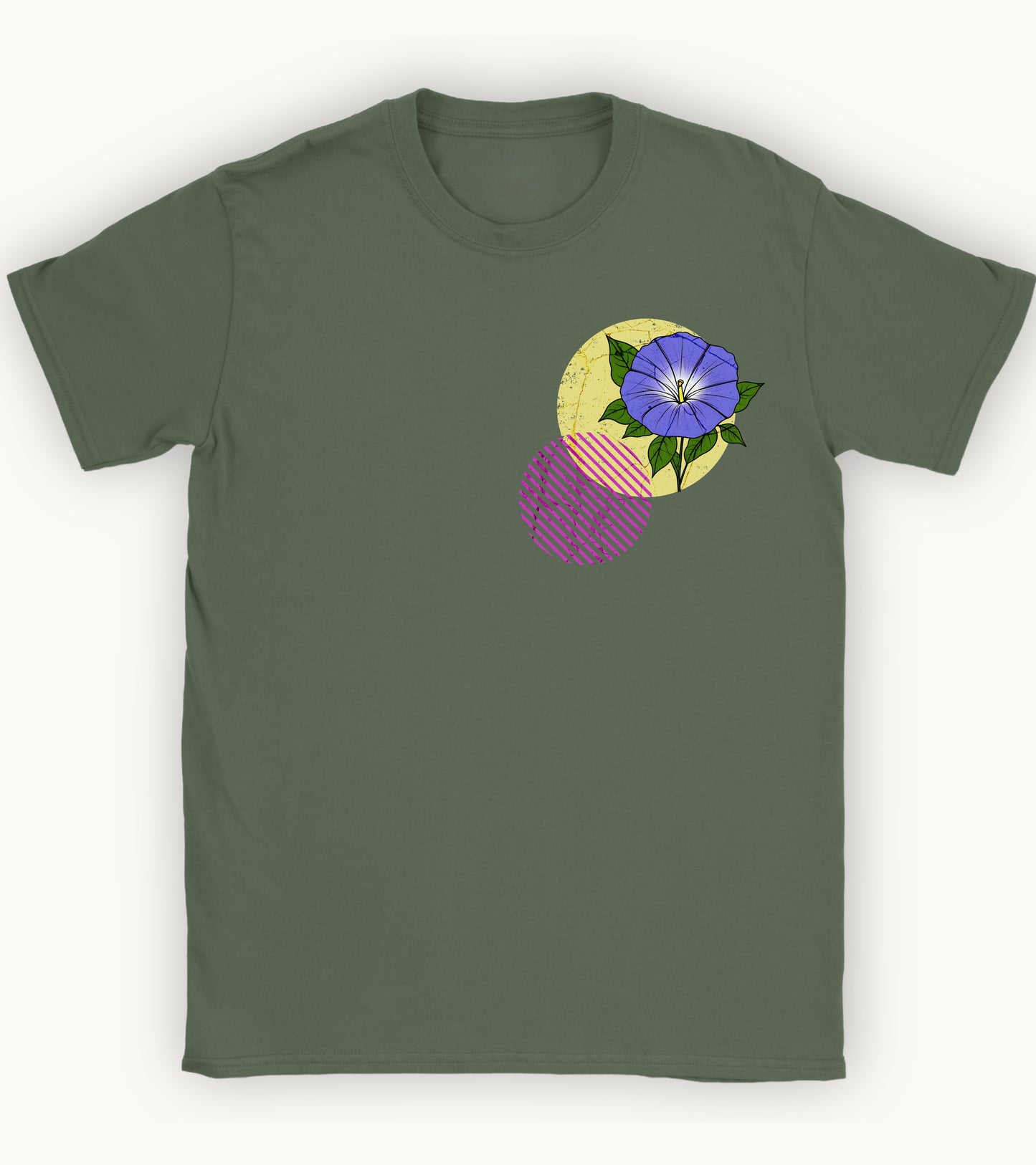 Morning Glory, birth month september flower T-shirt