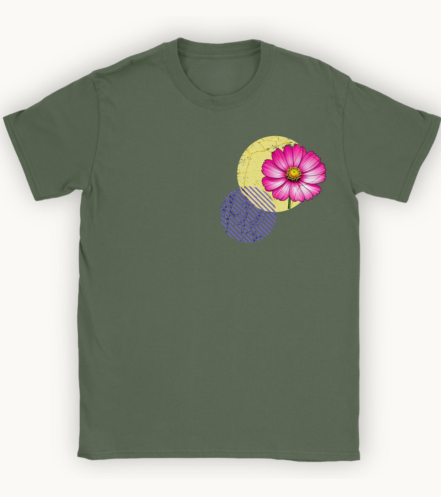 Cosmos, birth month October flower T-shirt