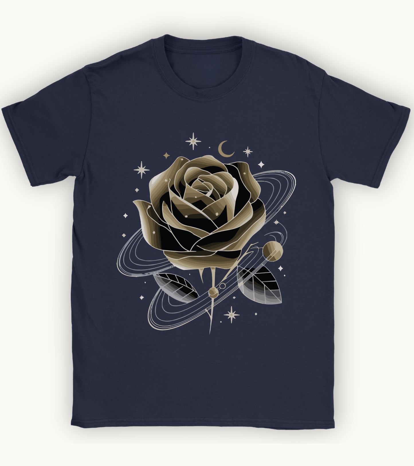 Celestial flower T-shirt.