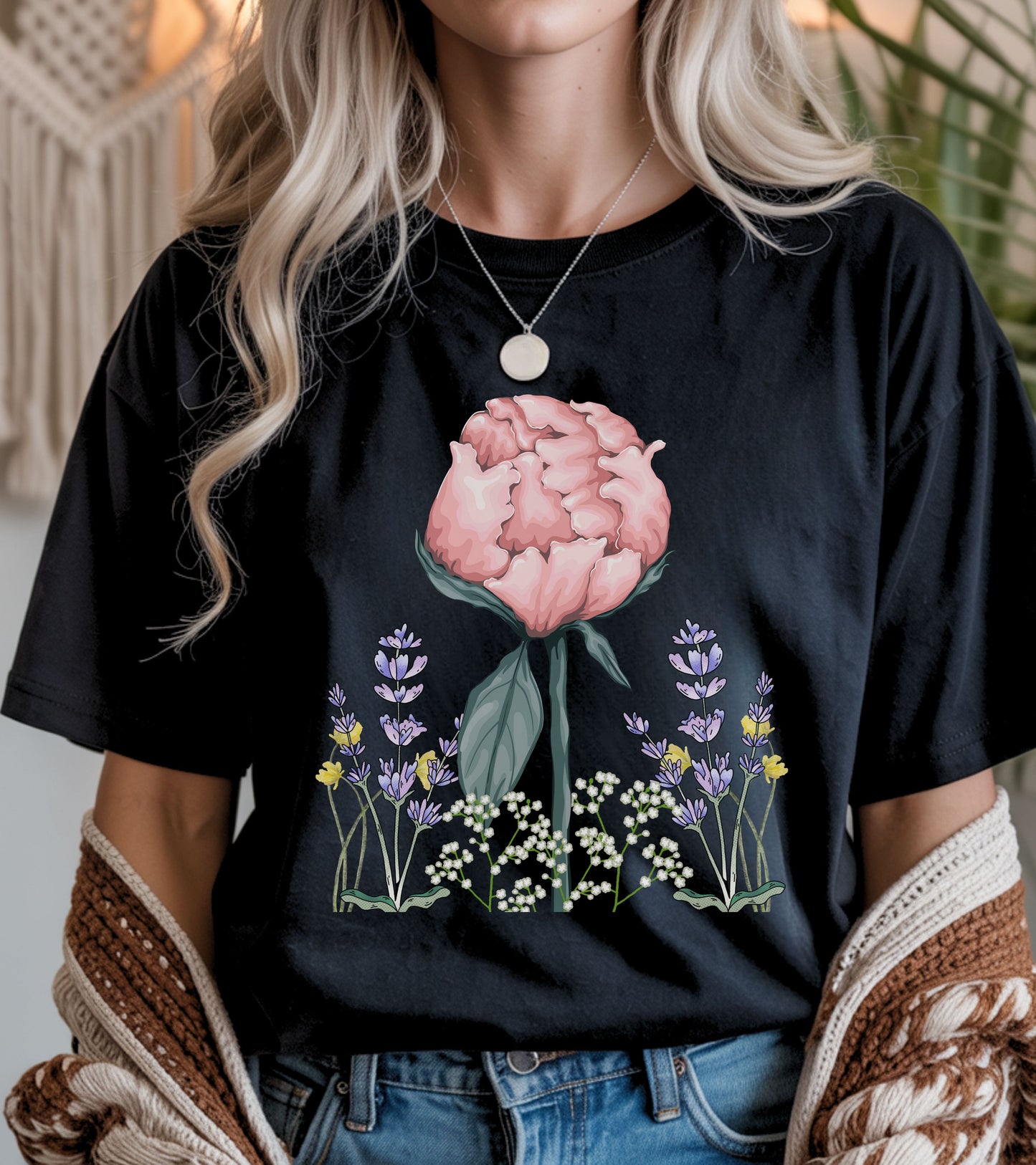 Peony Whisper T-shirt