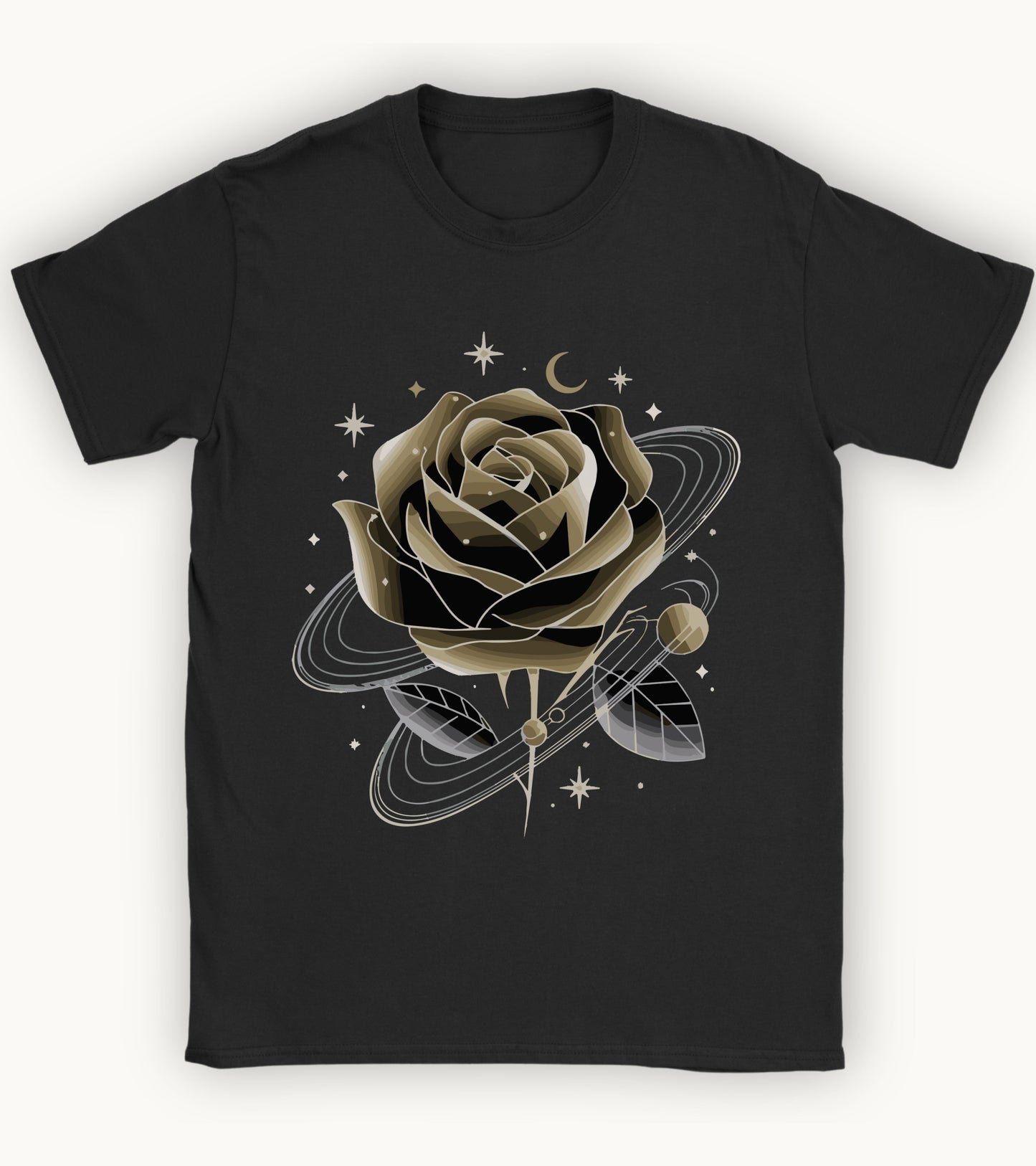 Celestial flower T-shirt.