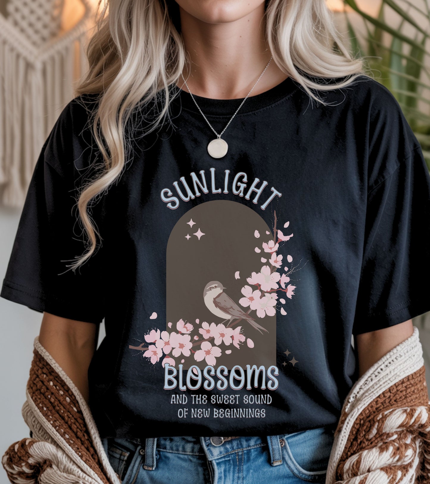 Sunlight Blossoms t-shirt.