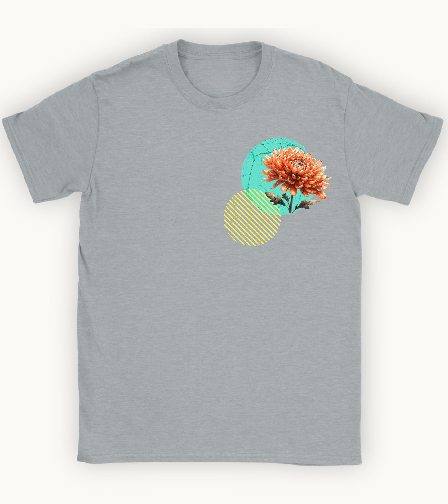 Chrysanthemum, birth month November flower T-shirt