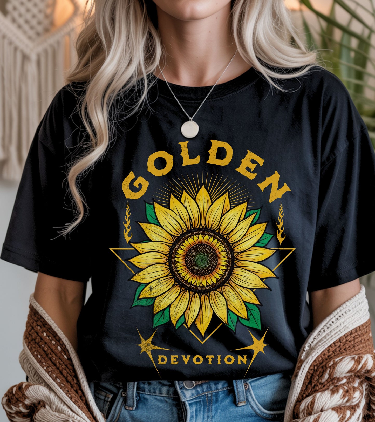 Golden Devotion T-shirt.