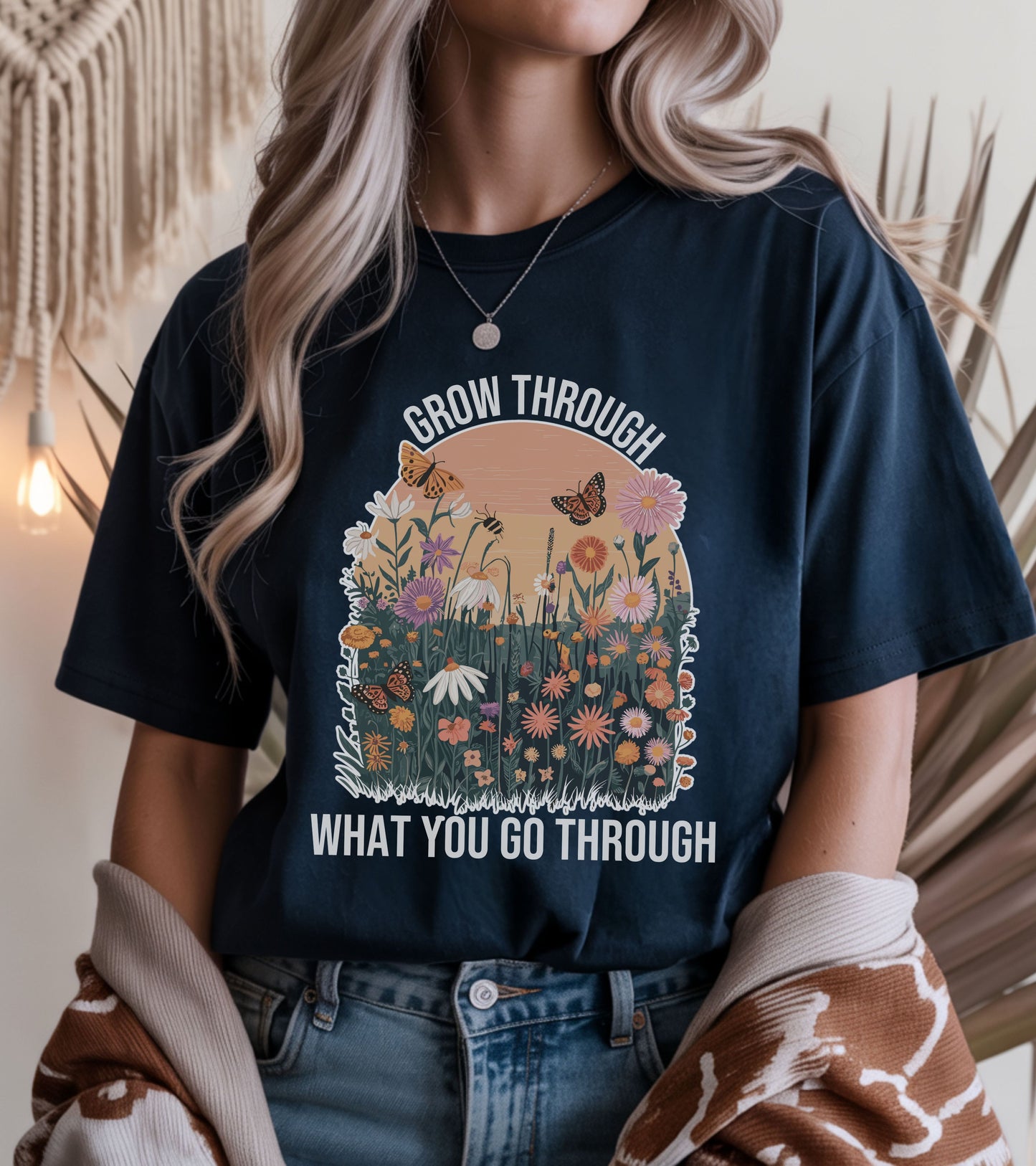 Grow through what you go through t-shirt.