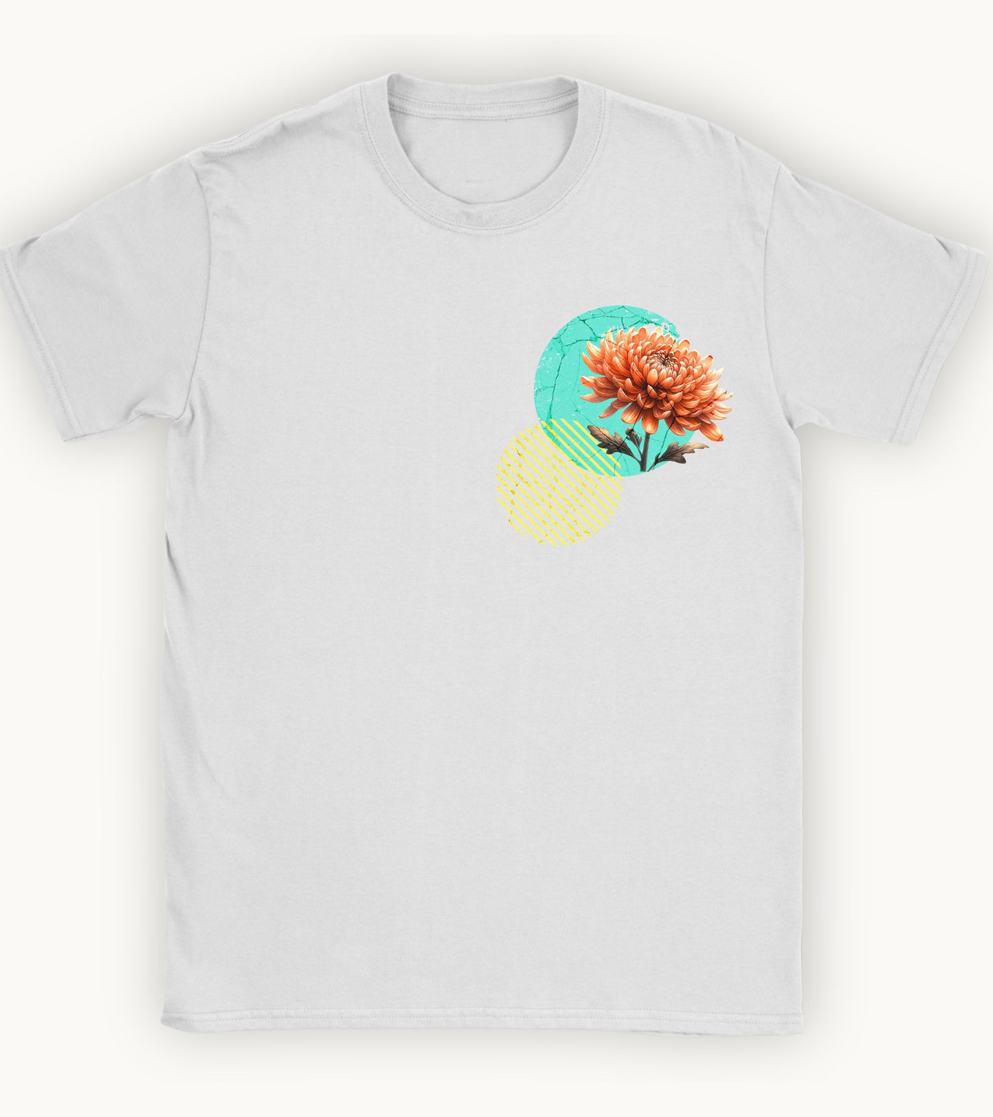 Chrysanthemum, birth month November flower T-shirt