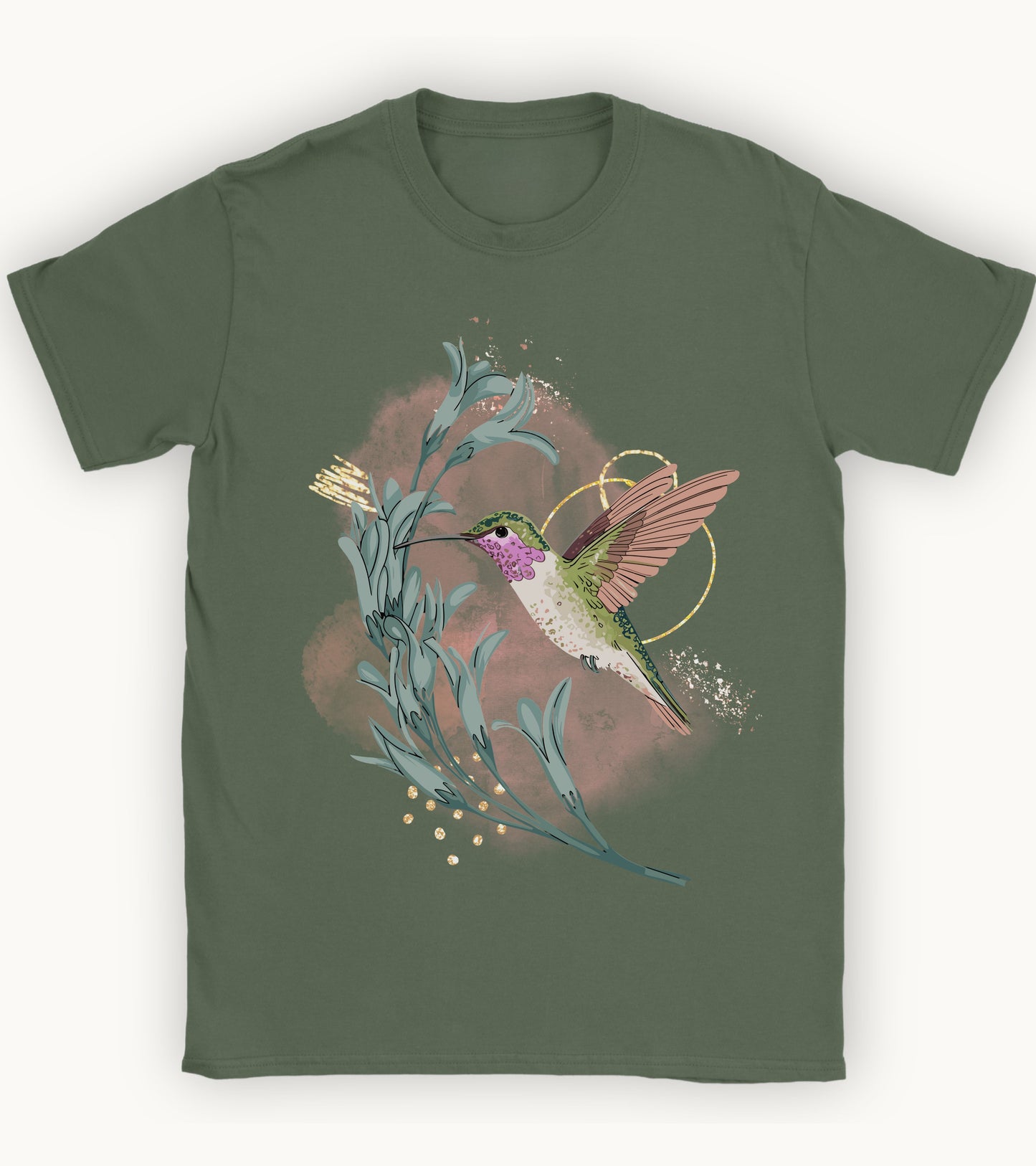 Golden Hover t-shirt.