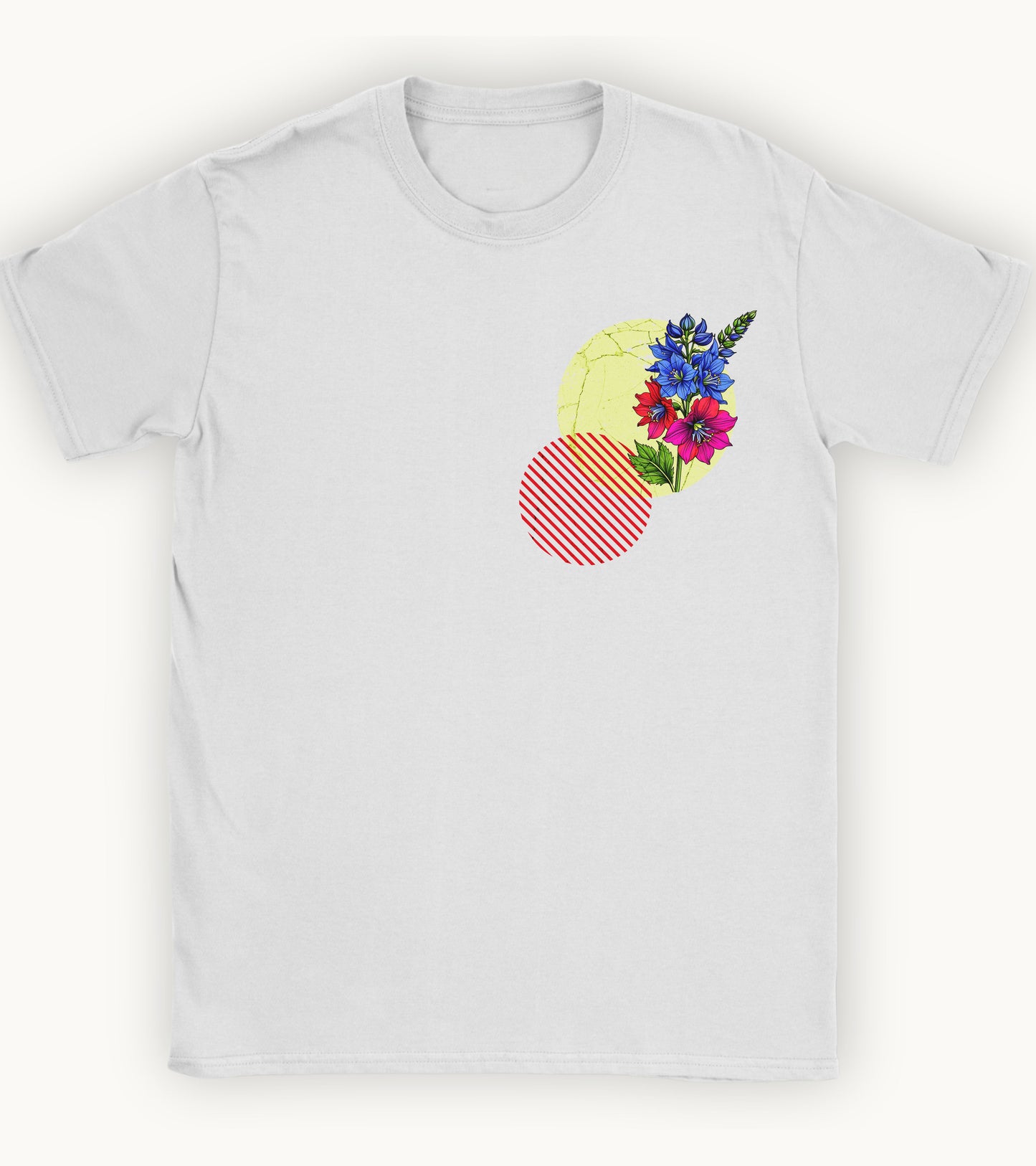Delphinium, birth month july flower T-shirt