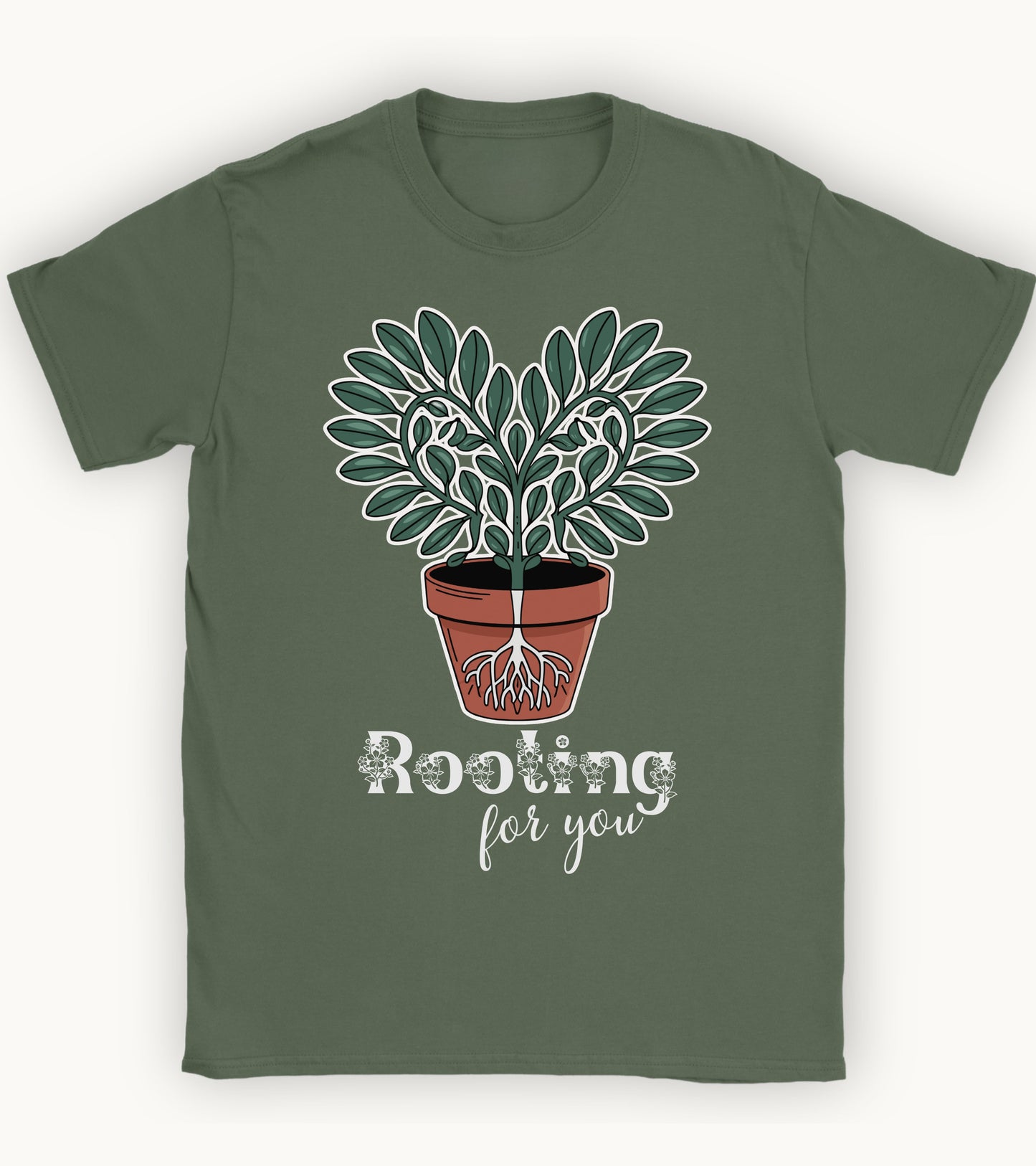 Rooting for you t-shirt.