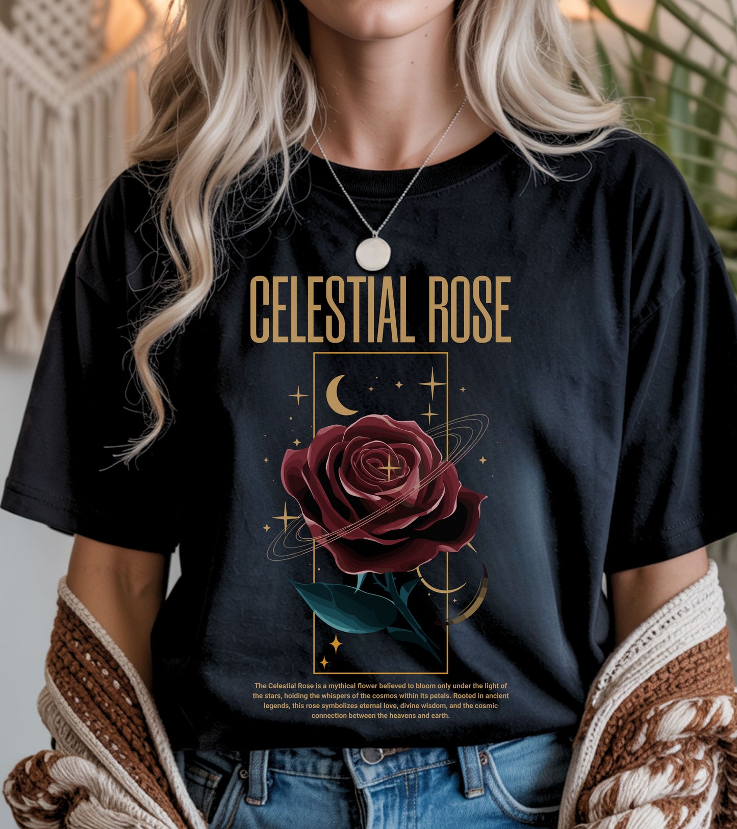 Celestial Rose T-shirt.