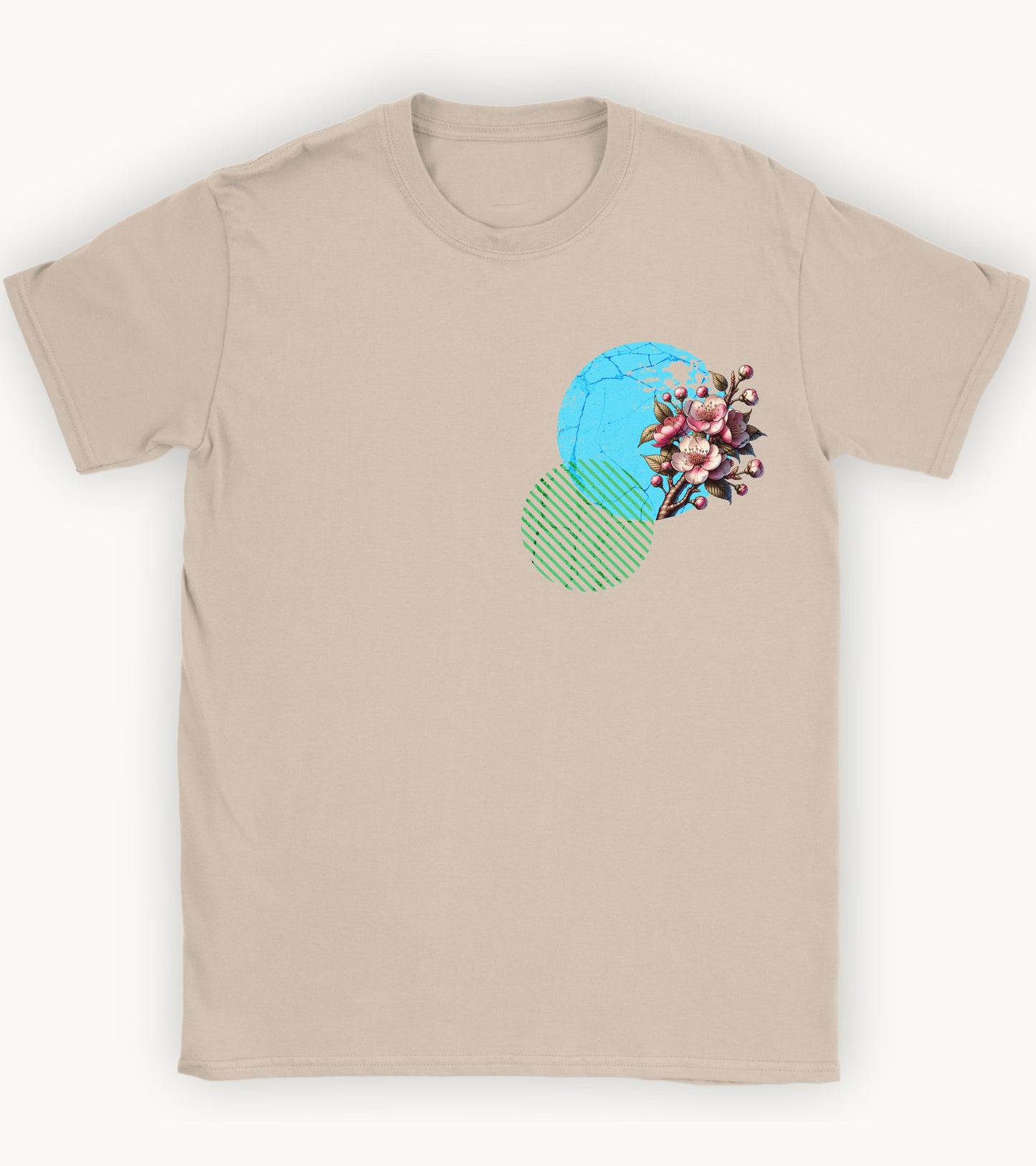 The Hawthorn, birth month May flower T-shirt.