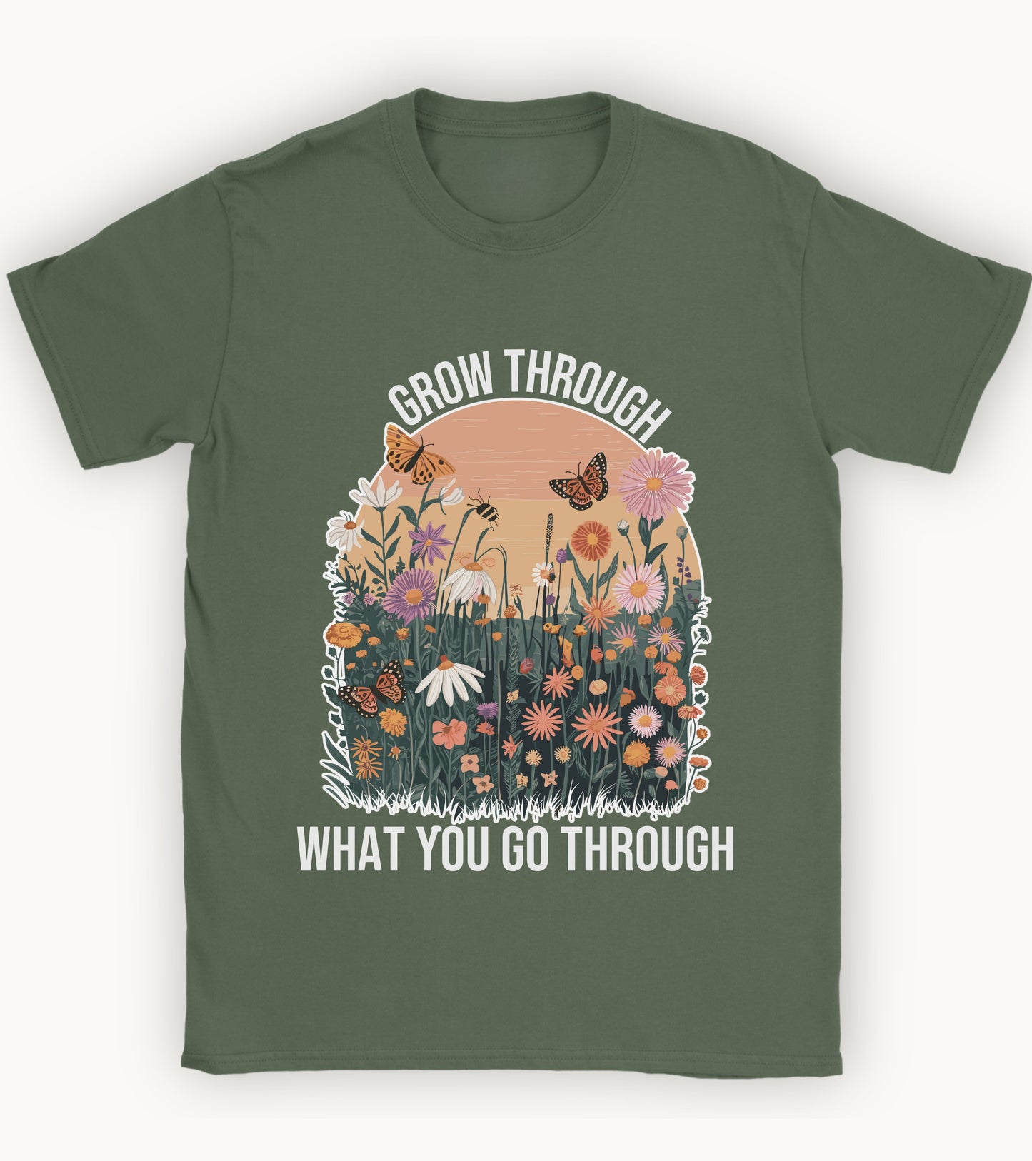 Grow through what you go through t-shirt.