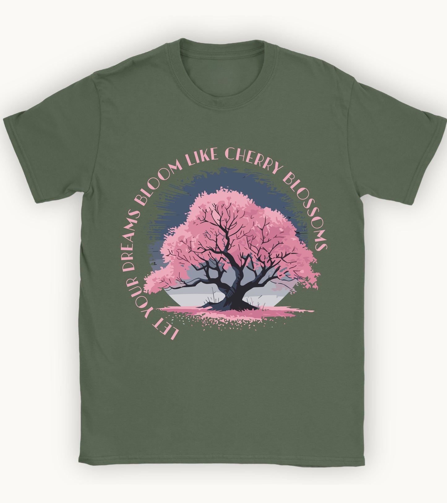 Cherry blossom t-shirt.