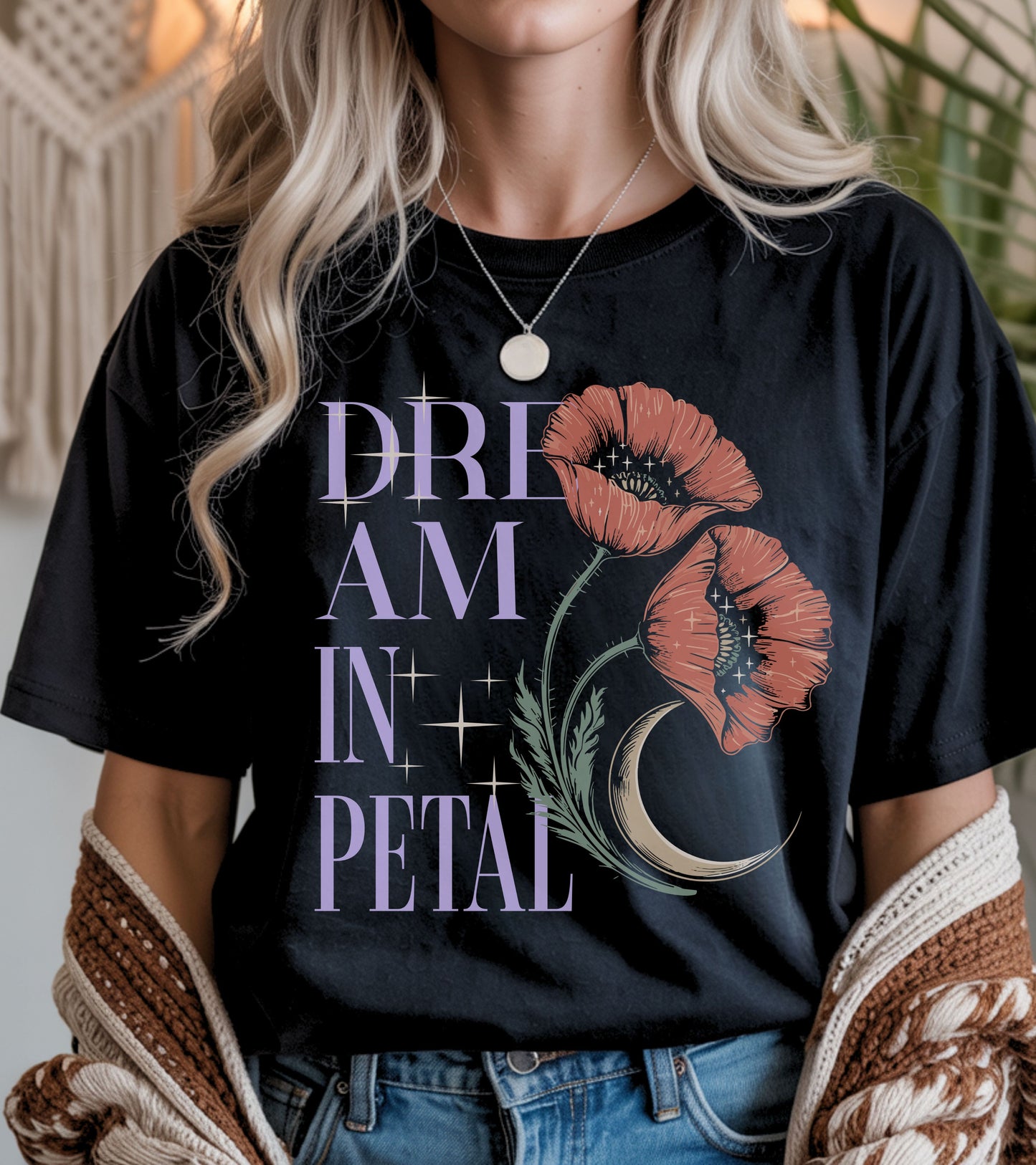 Dream in petal T-shirt.