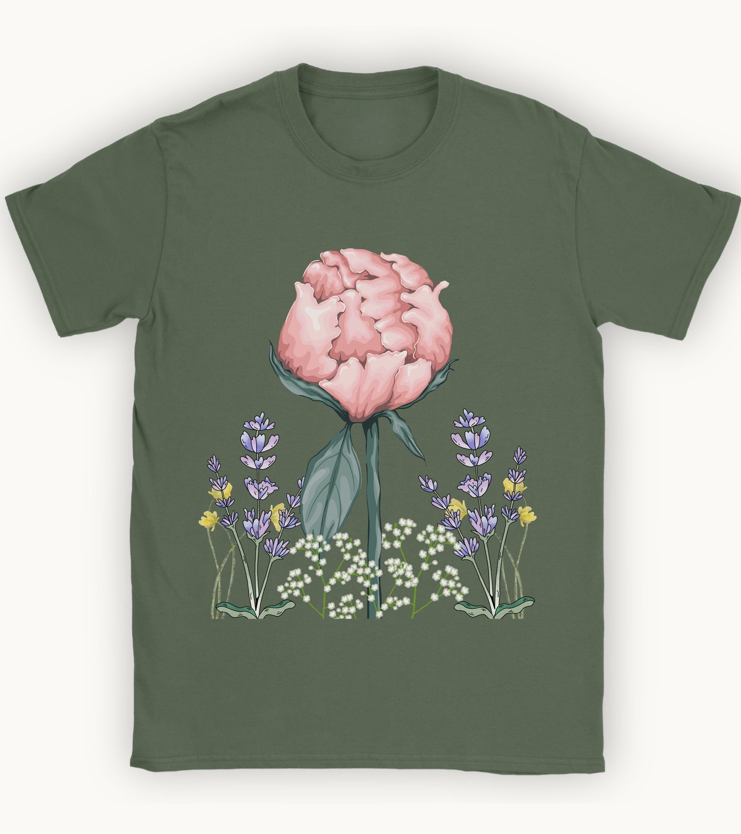 Peony Whisper T-shirt