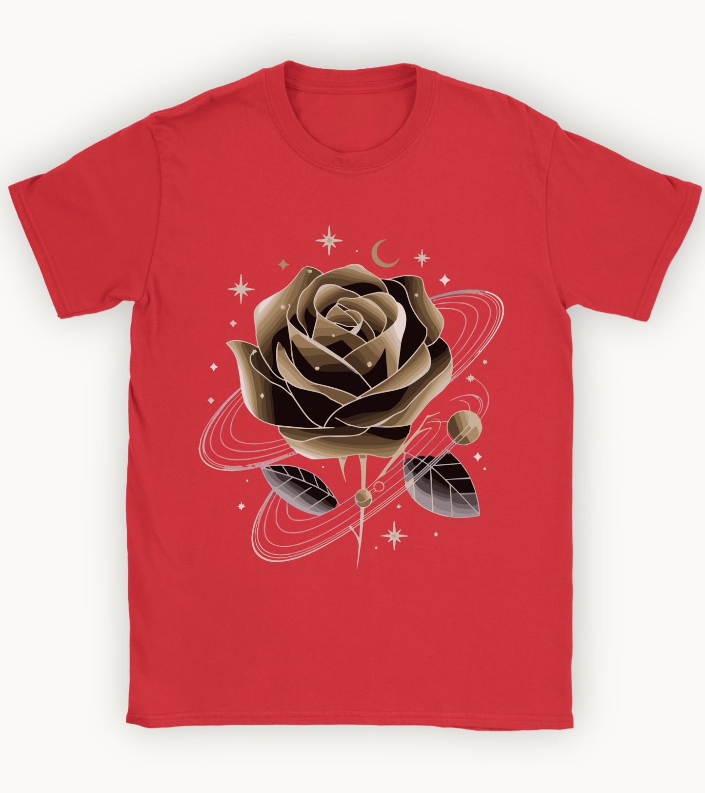 Celestial flower T-shirt.