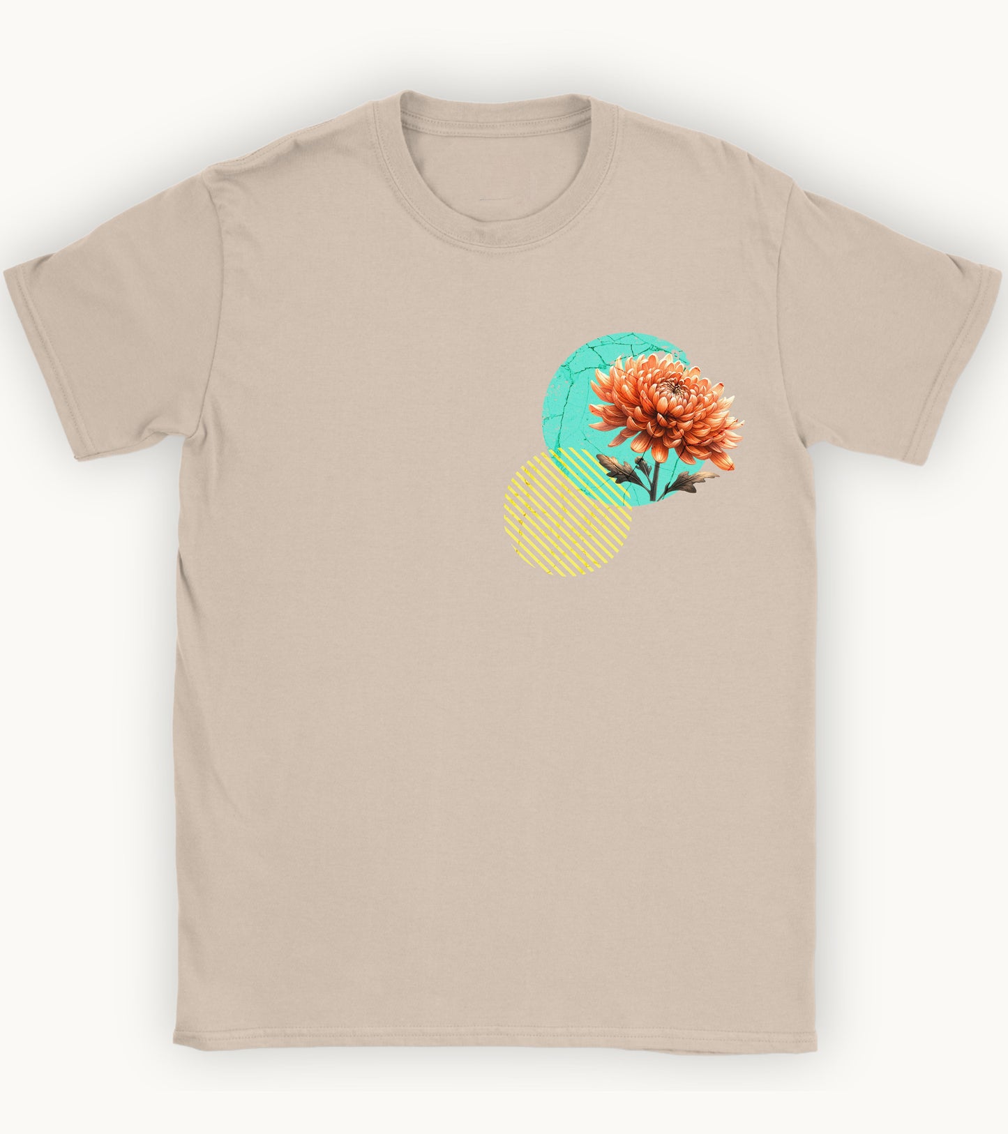 Chrysanthemum, birth month November flower T-shirt