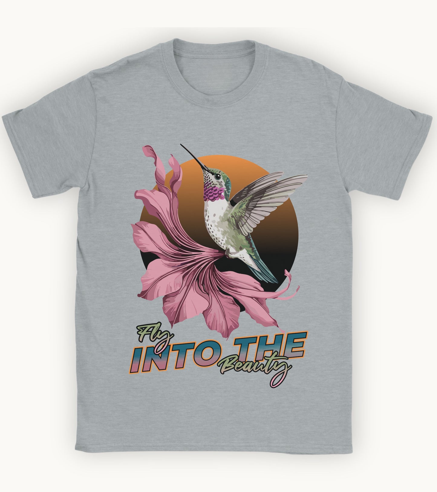 Fly into the beauty t-shirt.