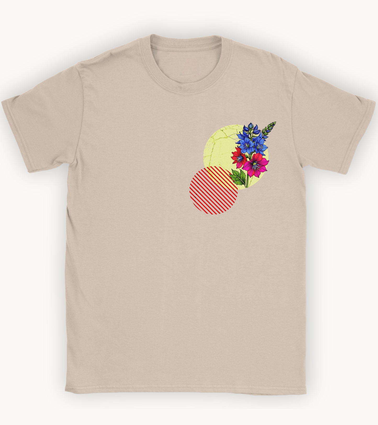 Delphinium, birth month july flower T-shirt