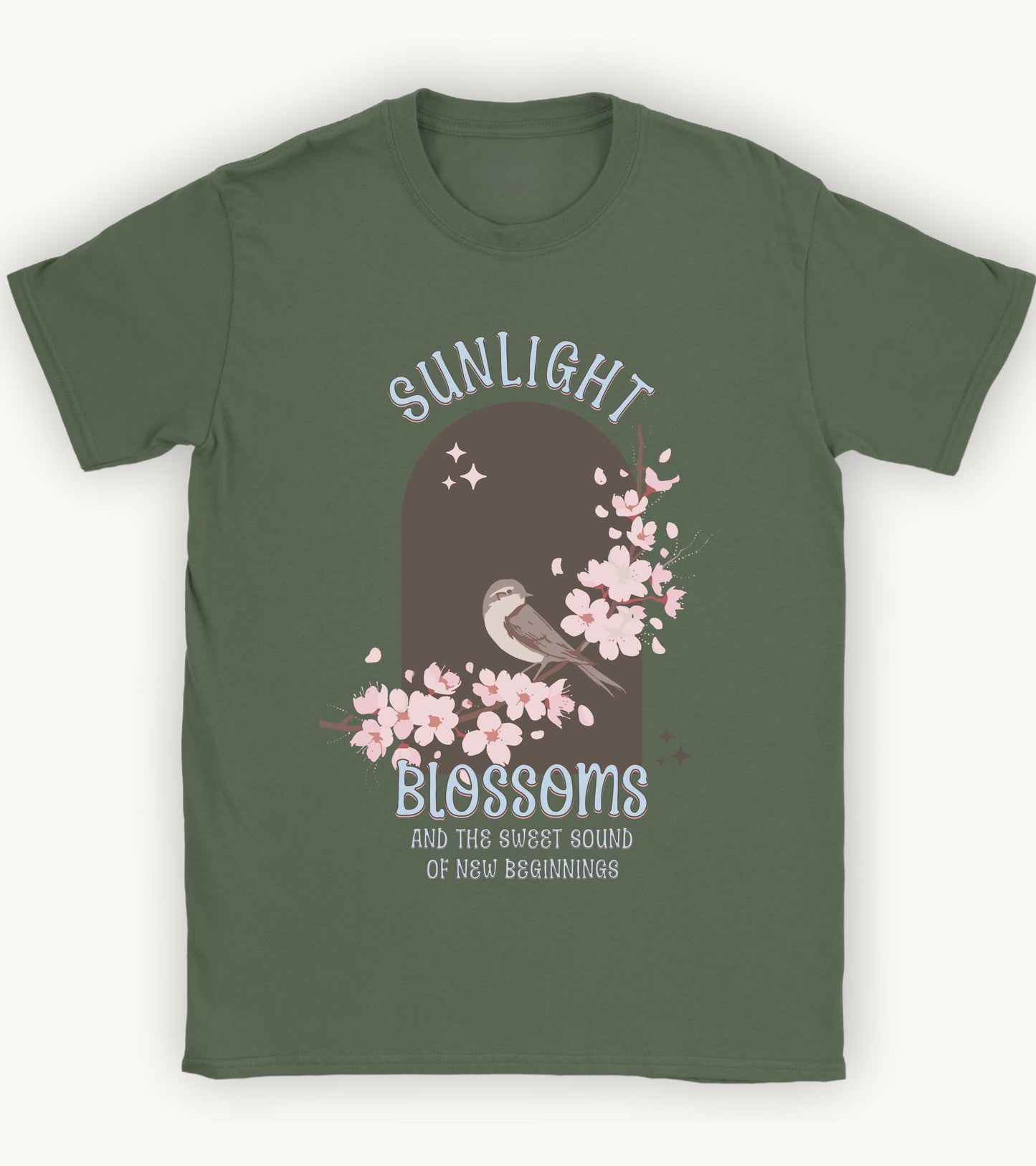 Sunlight Blossoms t-shirt.