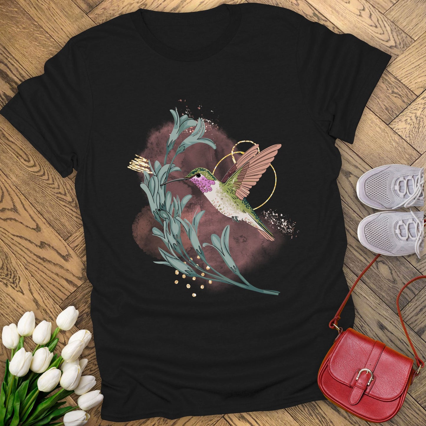 Golden Hover t-shirt.