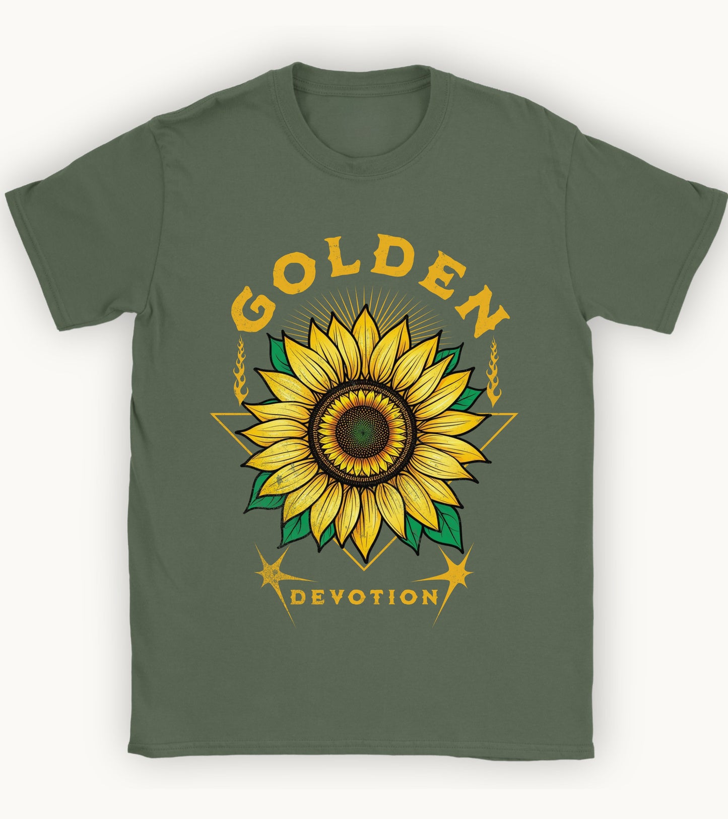 Golden Devotion T-shirt.