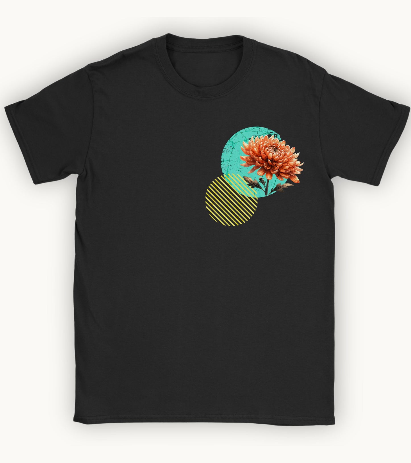 Chrysanthemum, birth month November flower T-shirt