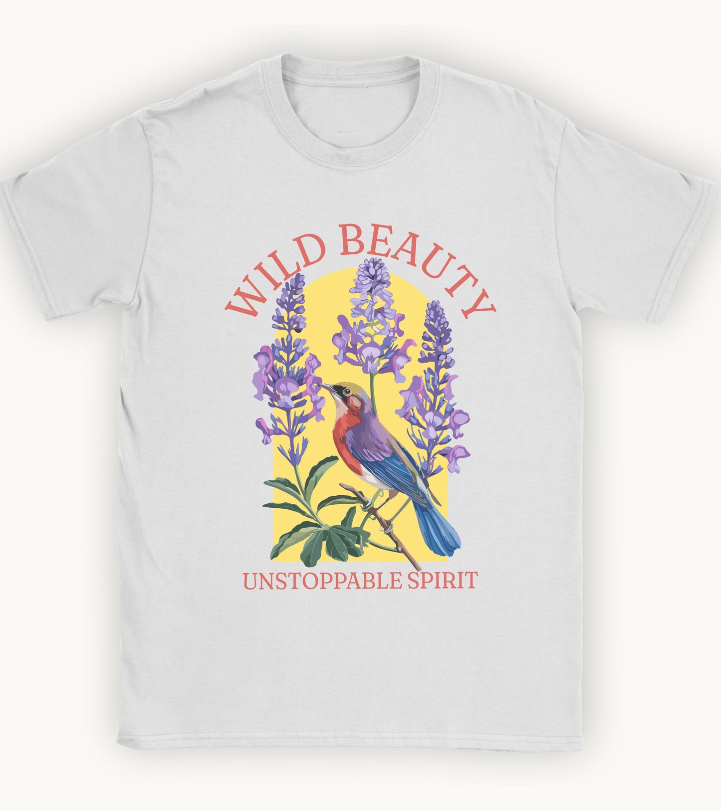 Wild beauty, unstoppable spirit t-shirt.