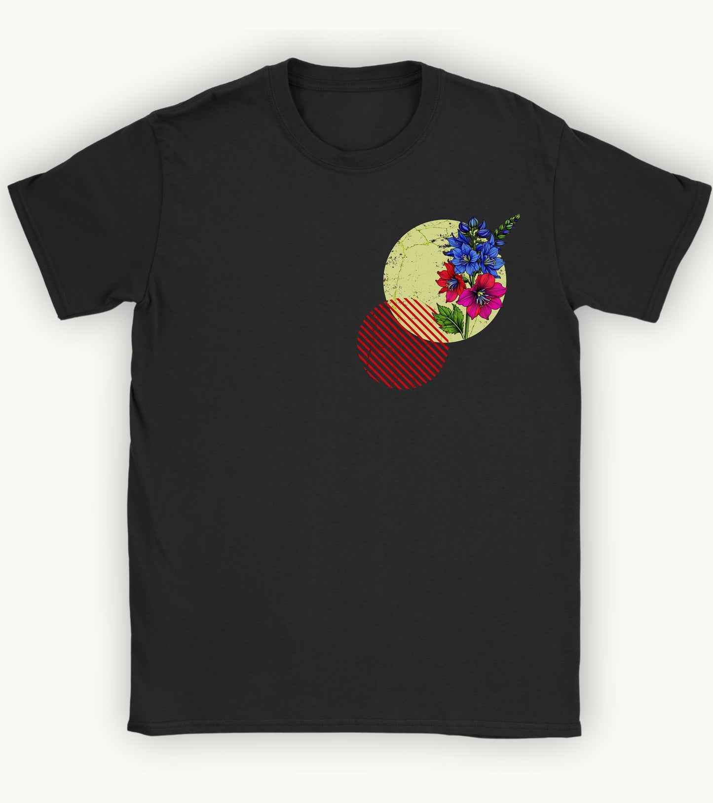 Delphinium, birth month july flower T-shirt