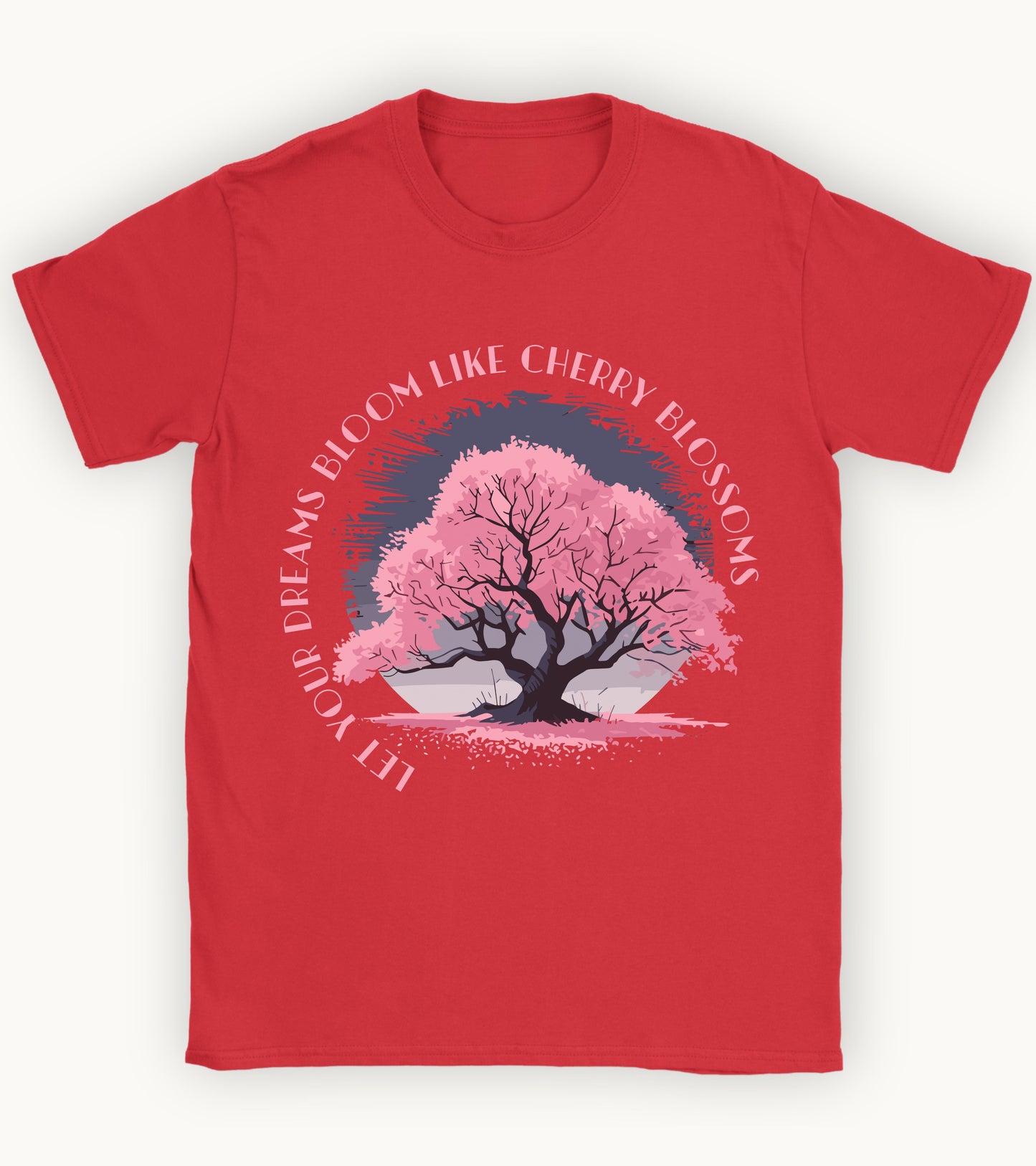 Cherry blossom t-shirt.