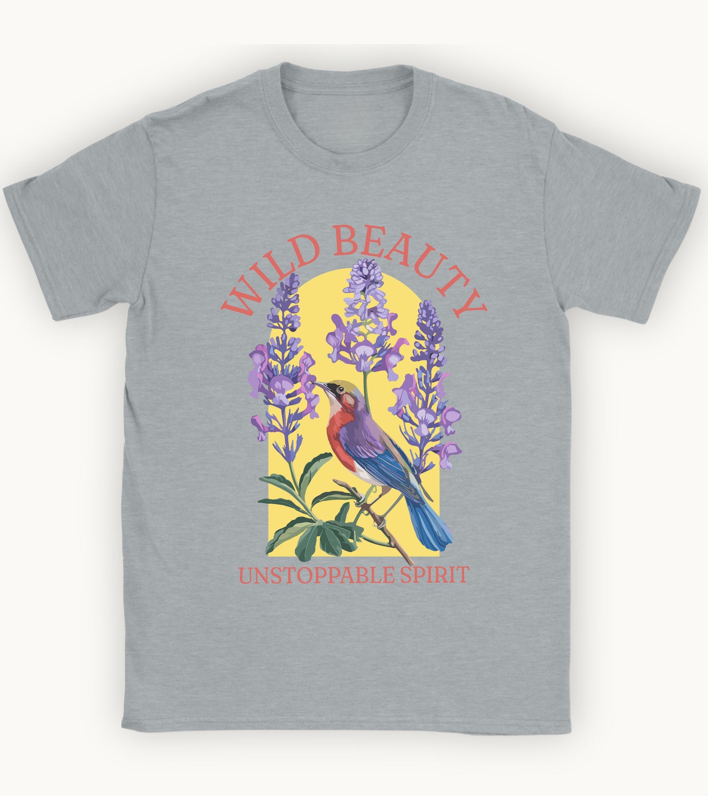 Wild beauty, unstoppable spirit t-shirt.