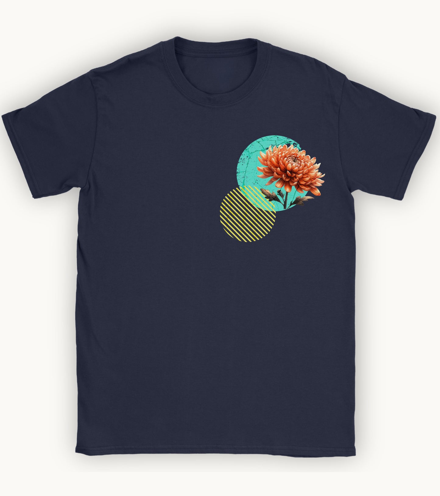 Chrysanthemum, birth month November flower T-shirt
