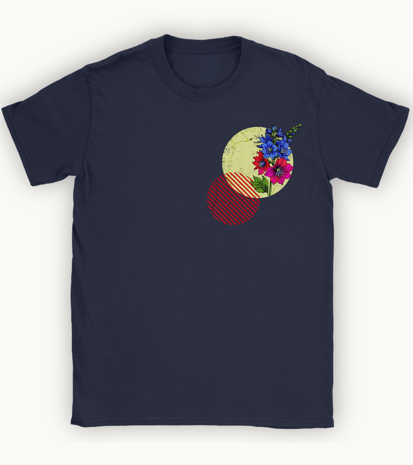 Delphinium, birth month july flower T-shirt