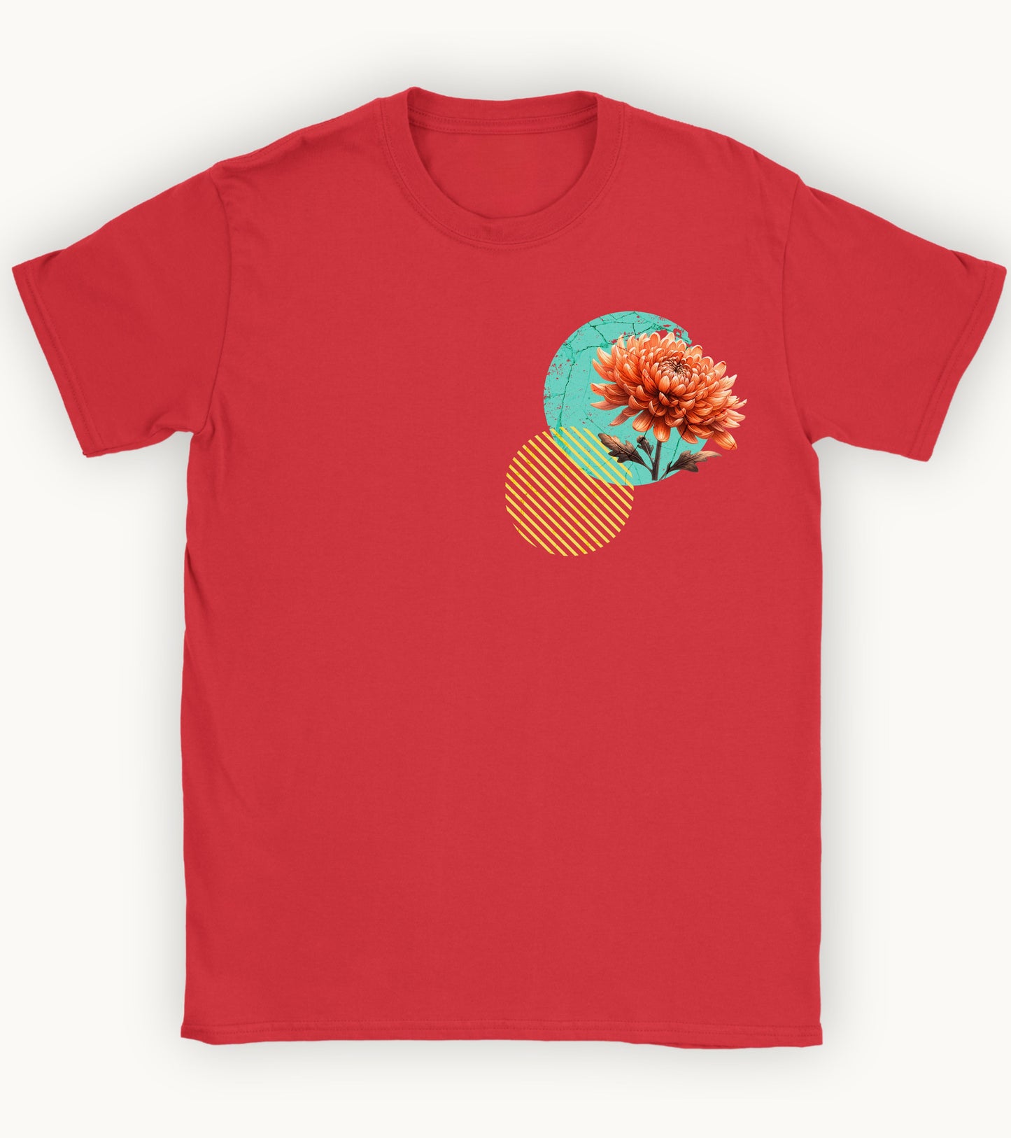 Chrysanthemum, birth month November flower T-shirt