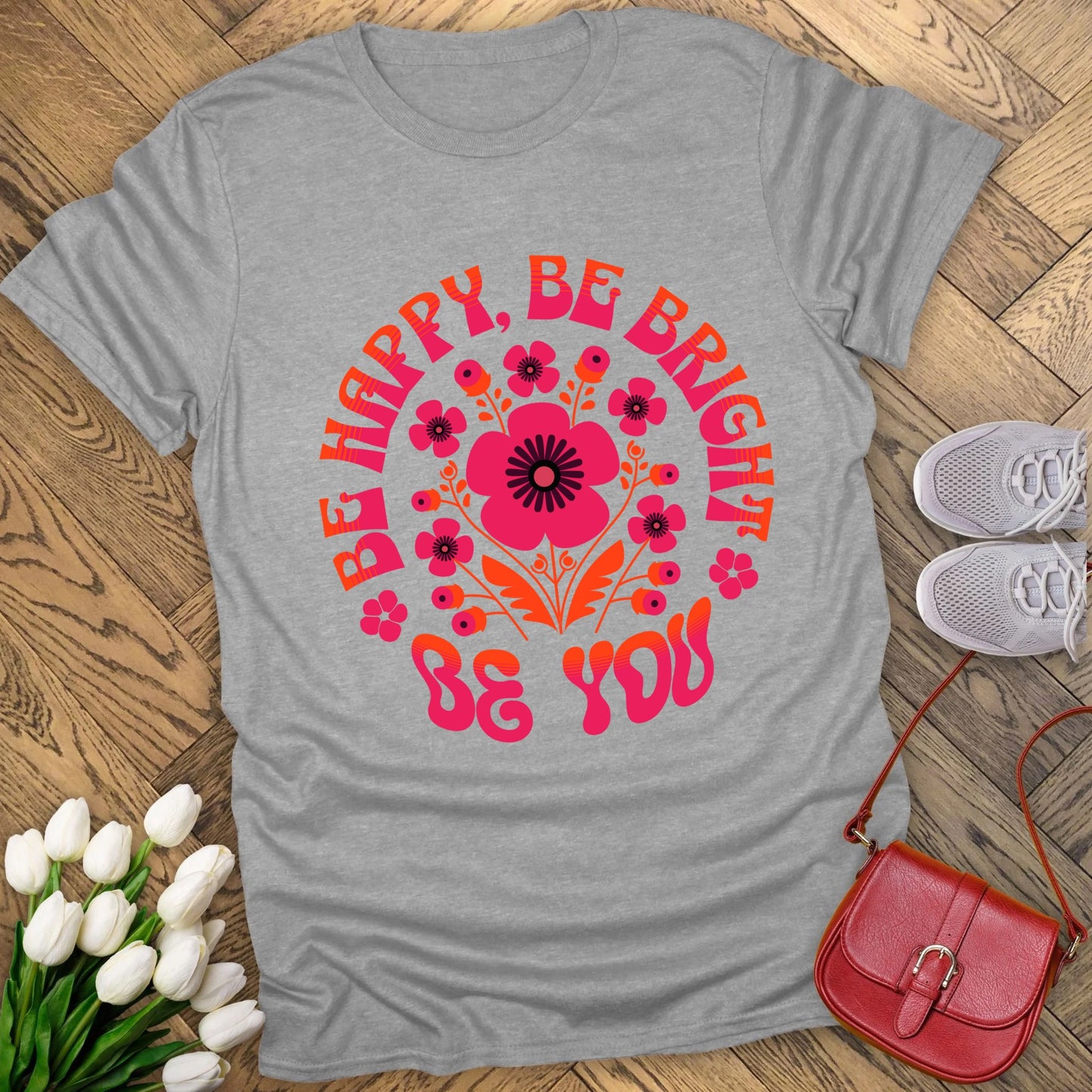 Be you floral t-shirt.