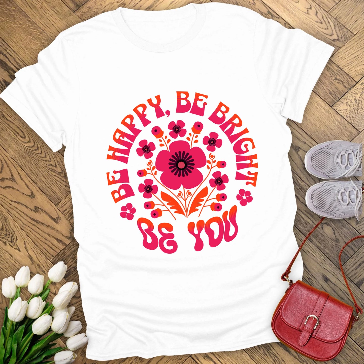 Be you floral t-shirt.