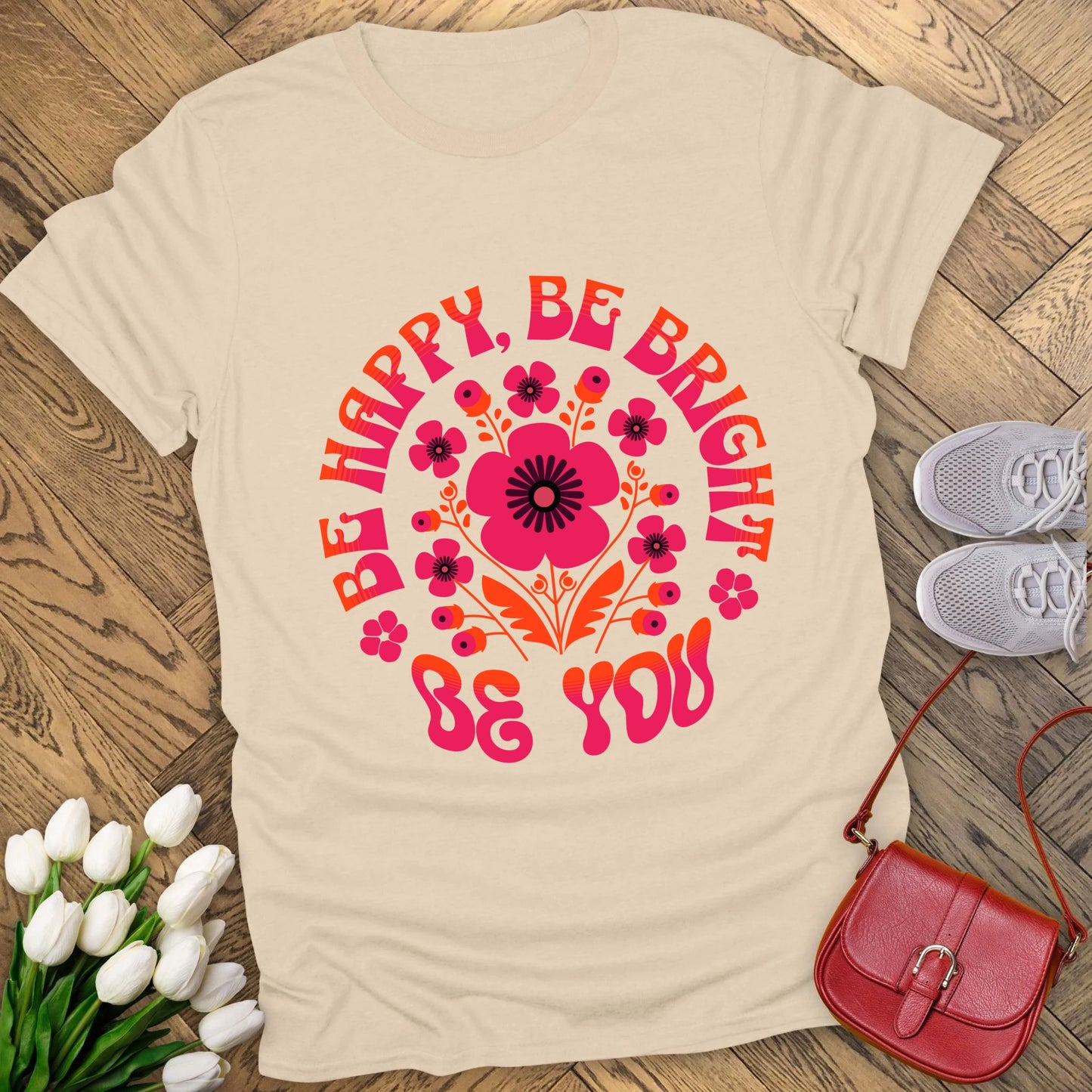 Be you floral t-shirt.