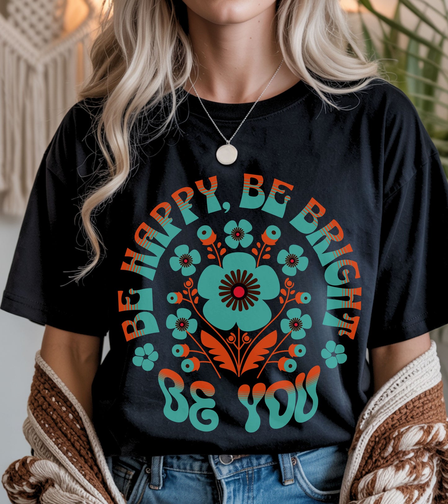 Be you floral t-shirt.
