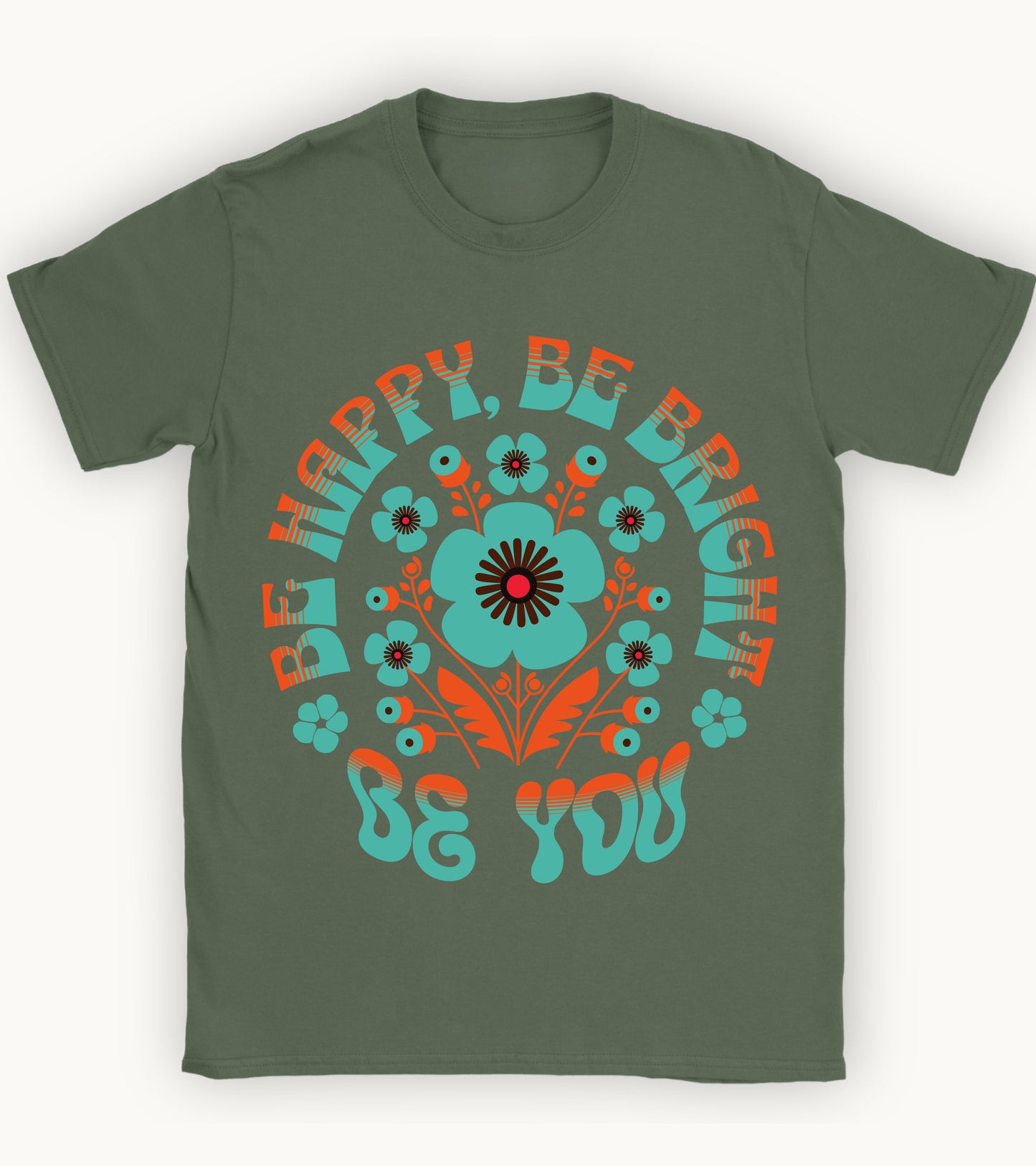 Be you floral t-shirt.