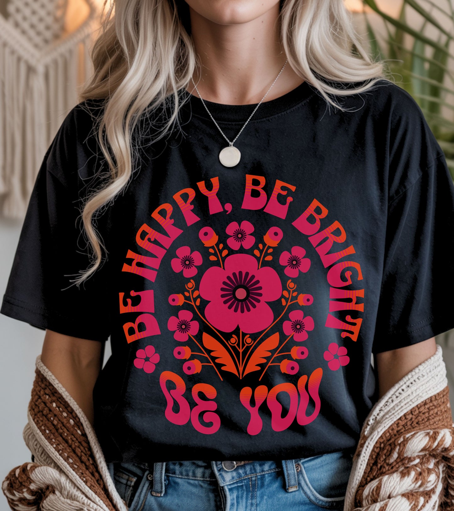 Be you floral t-shirt.