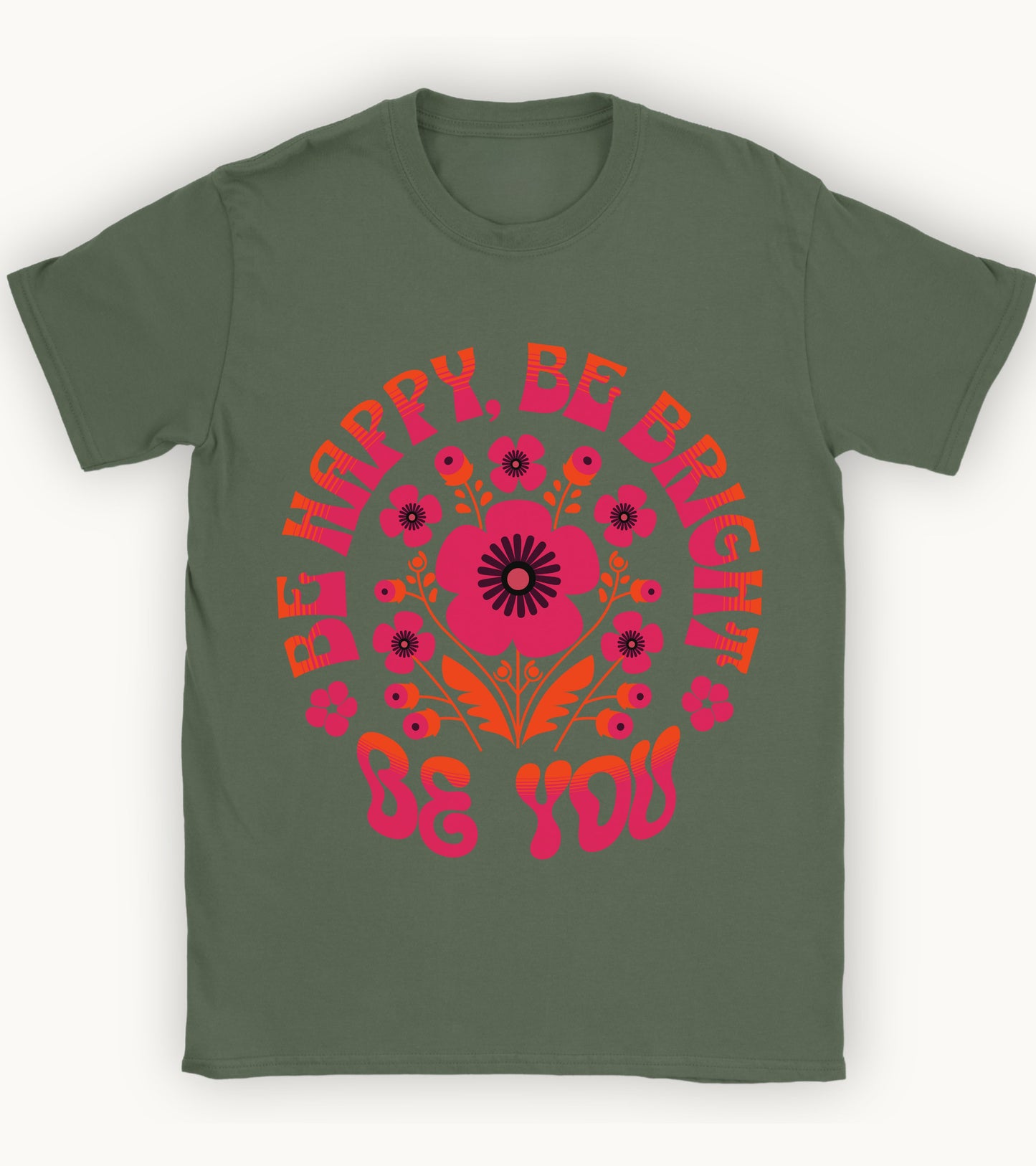 Be you floral t-shirt.