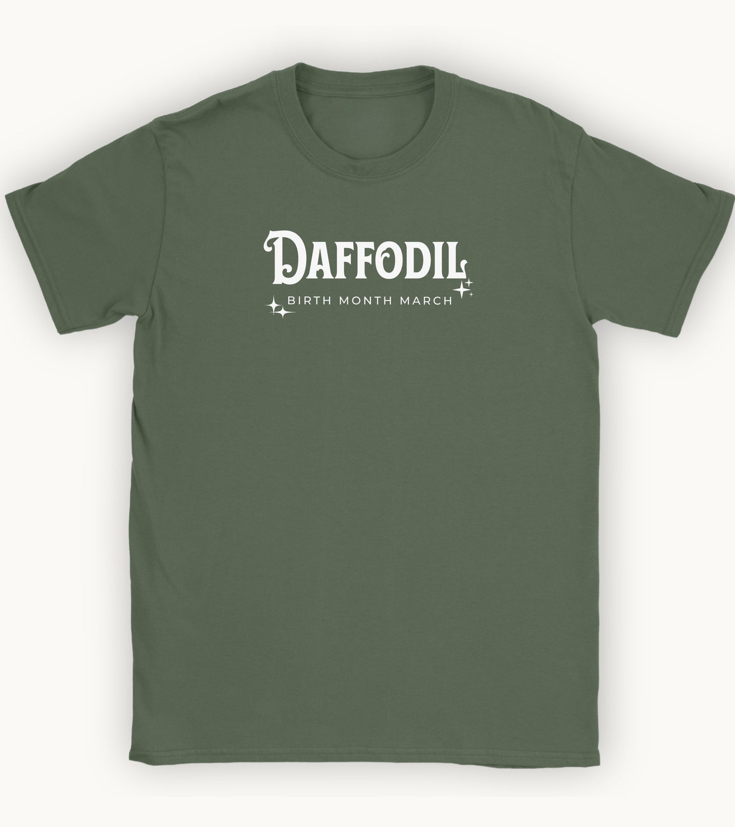 Daffodil, birth month march flower T-shirt
