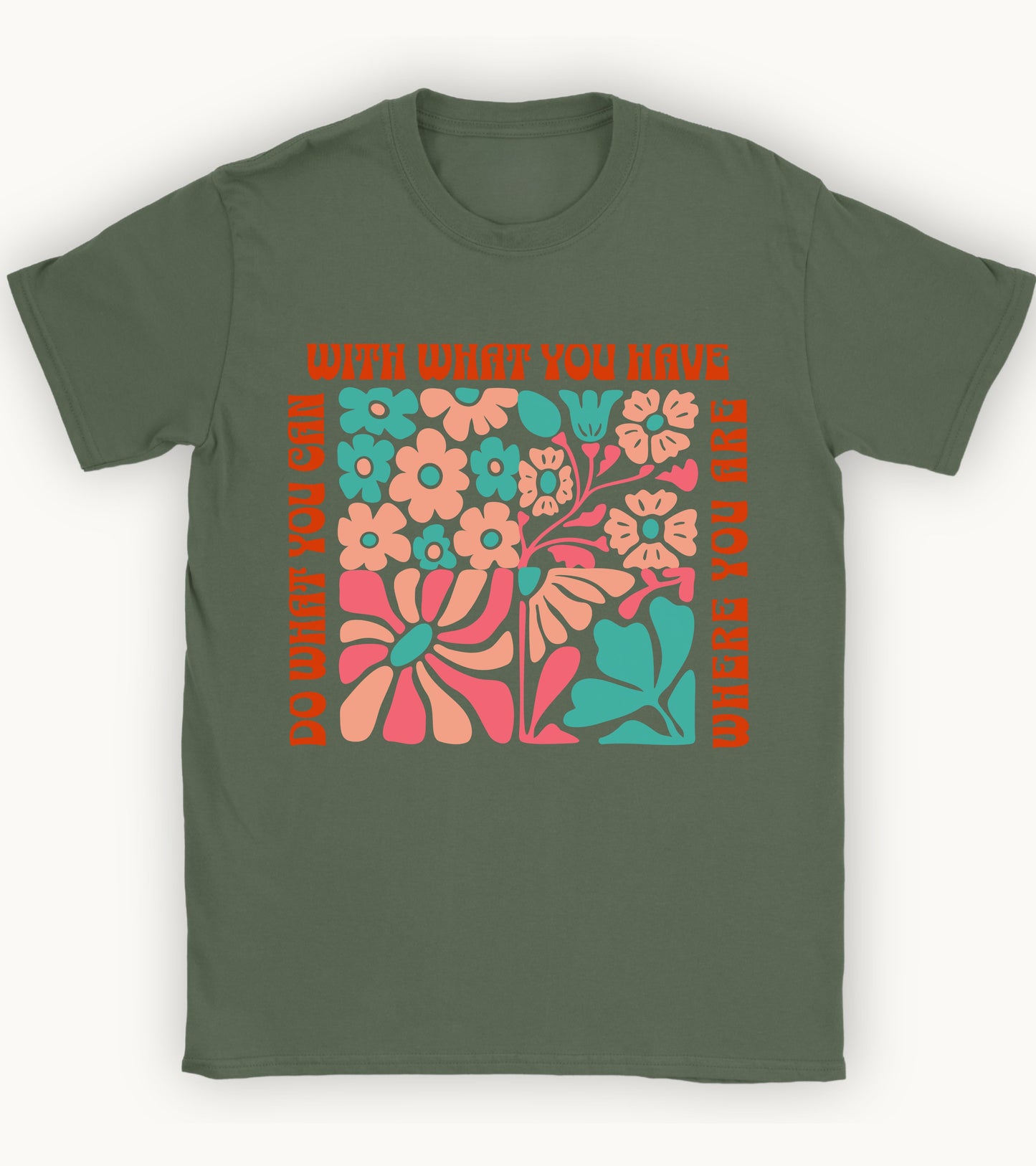Do what you can t-shirt.