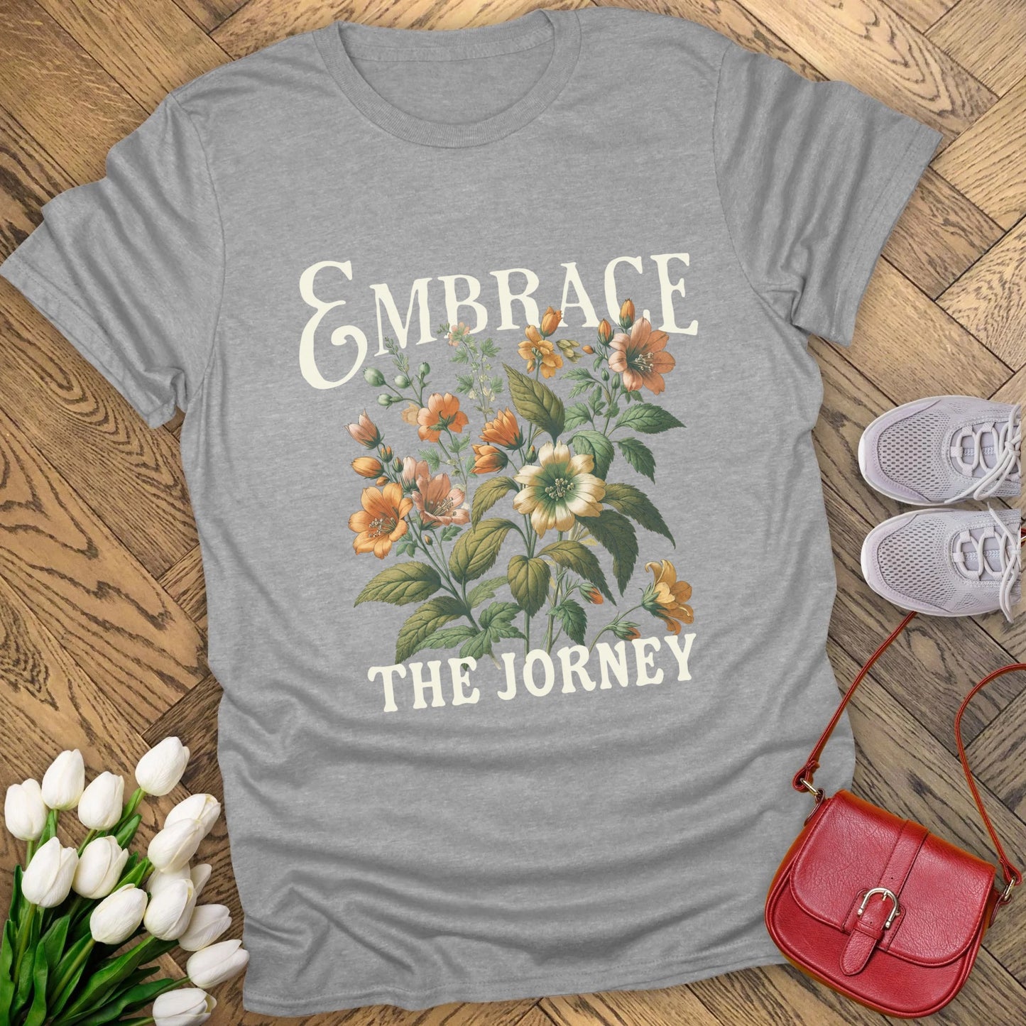 Embrace the journey t-shirt.