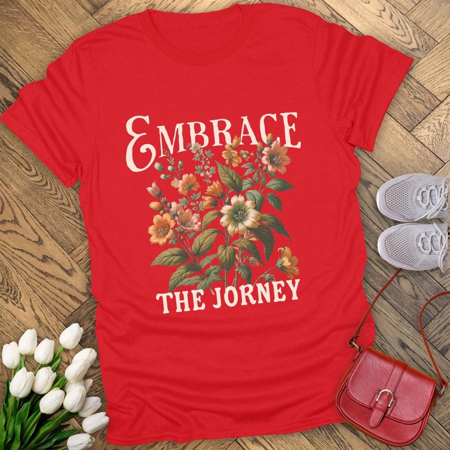 Embrace the journey t-shirt.