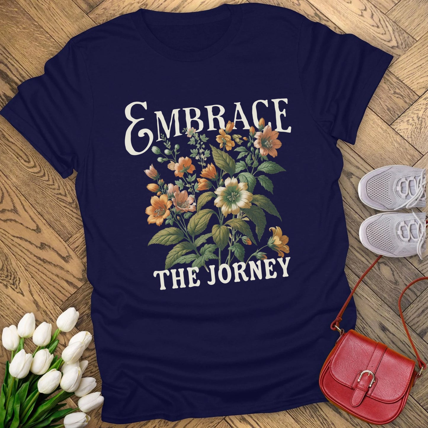 Embrace the journey t-shirt.