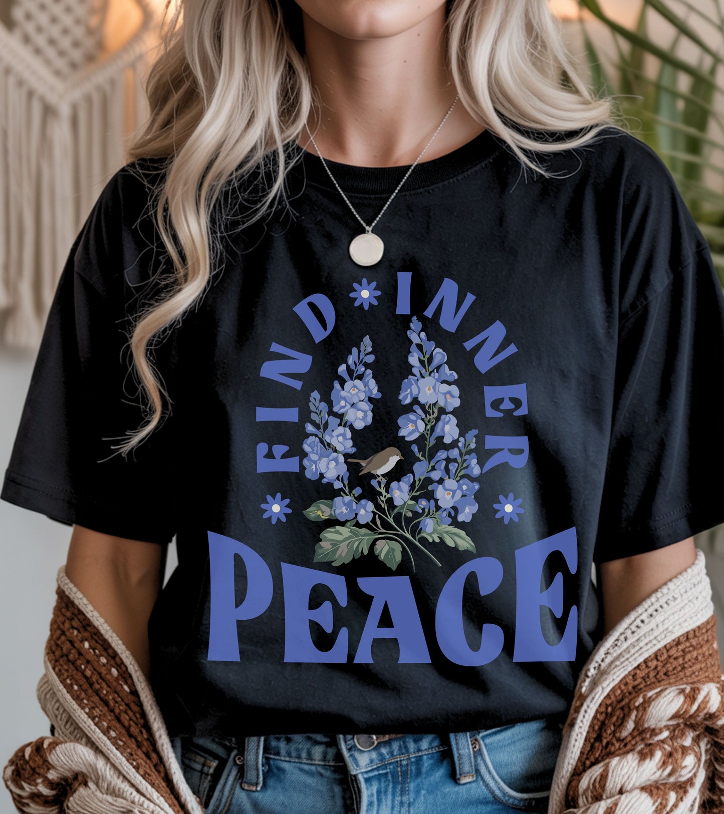 Find inner peace t-shirt.
