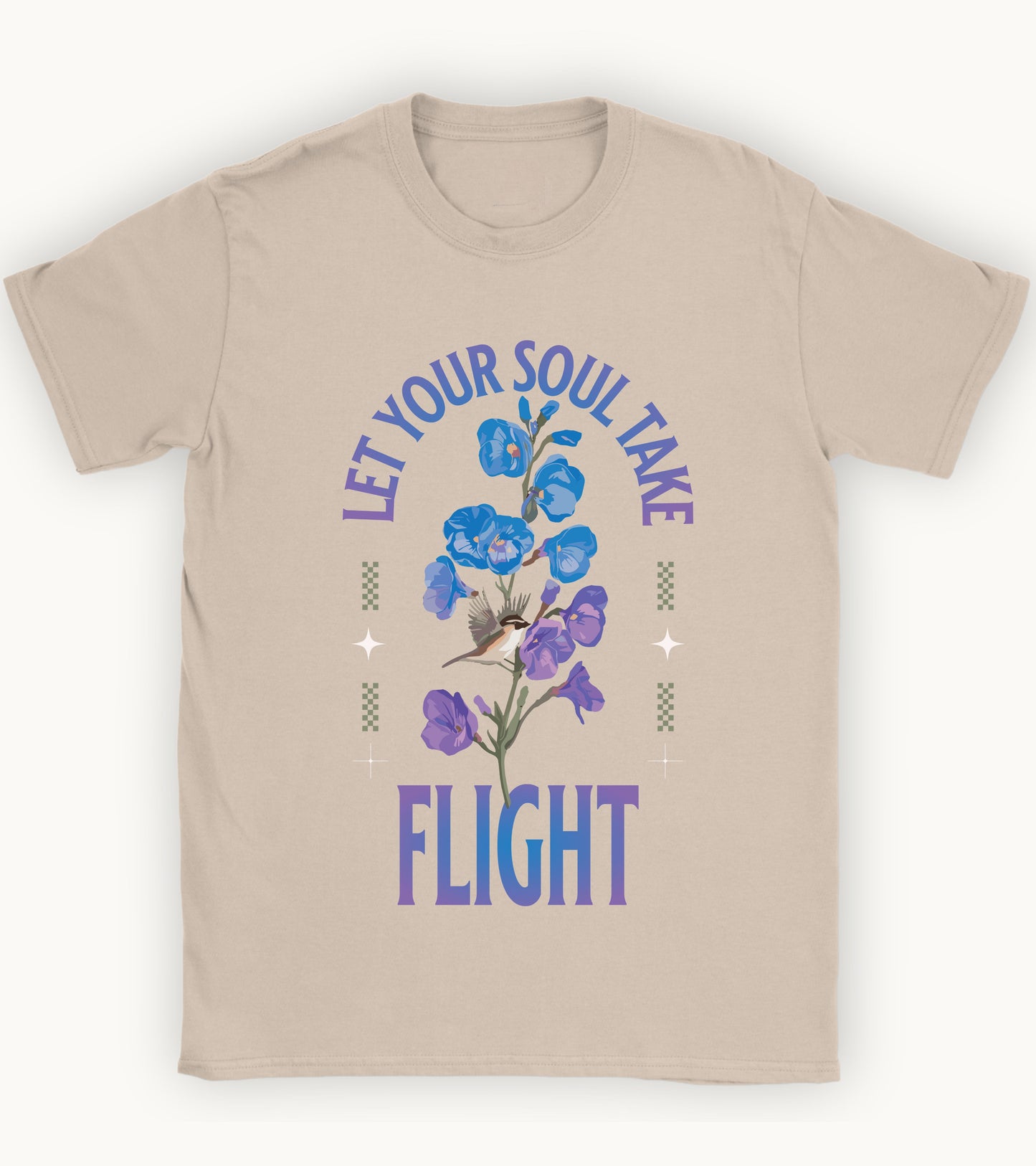 Let your Soul take Flight t-shirt.