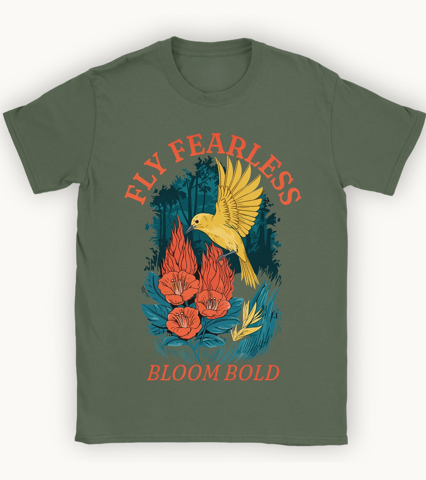 Fly fearless t-shirt.