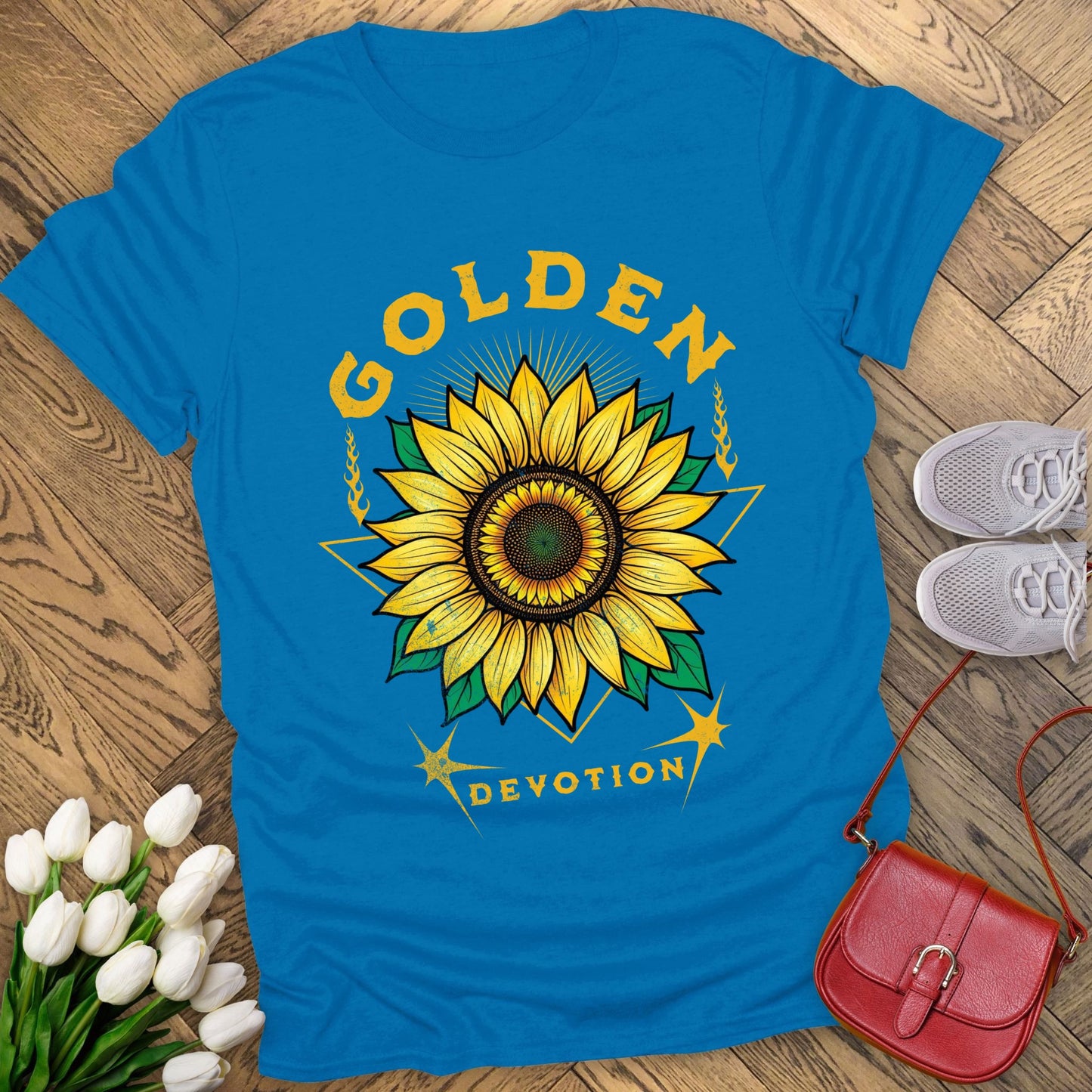 Golden Devotion T-shirt.